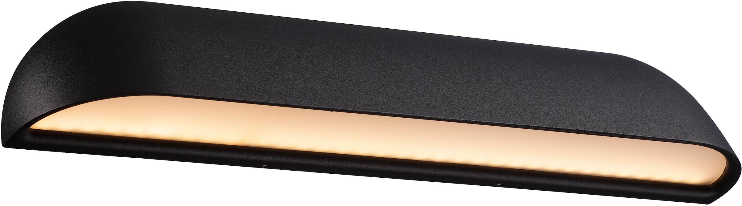 NORDLUX LED Außen-Wandleuchte »Front 36« LED-Board Warmweiß schwarz