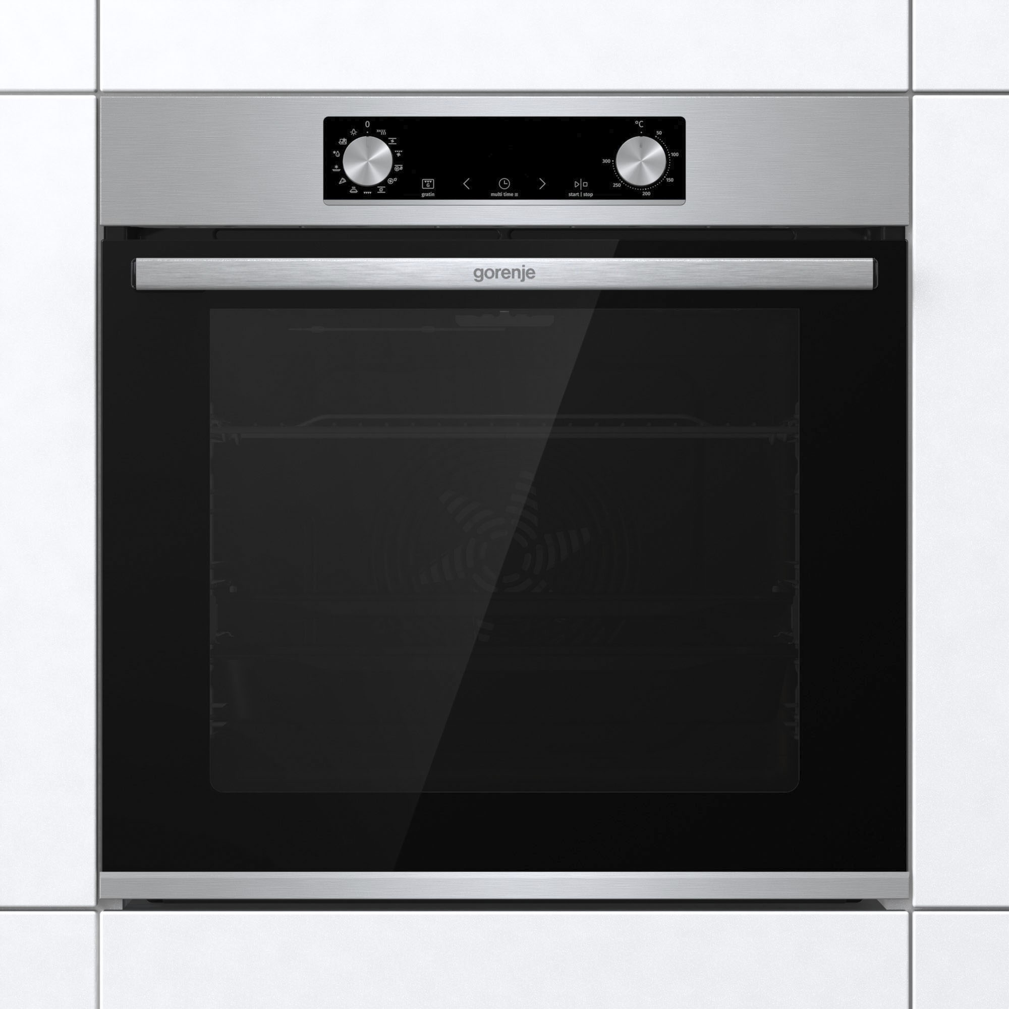 Einbaubackofen »BOS6737E13«, BOS6737E13X, Aqua-Reinigungsfunktion