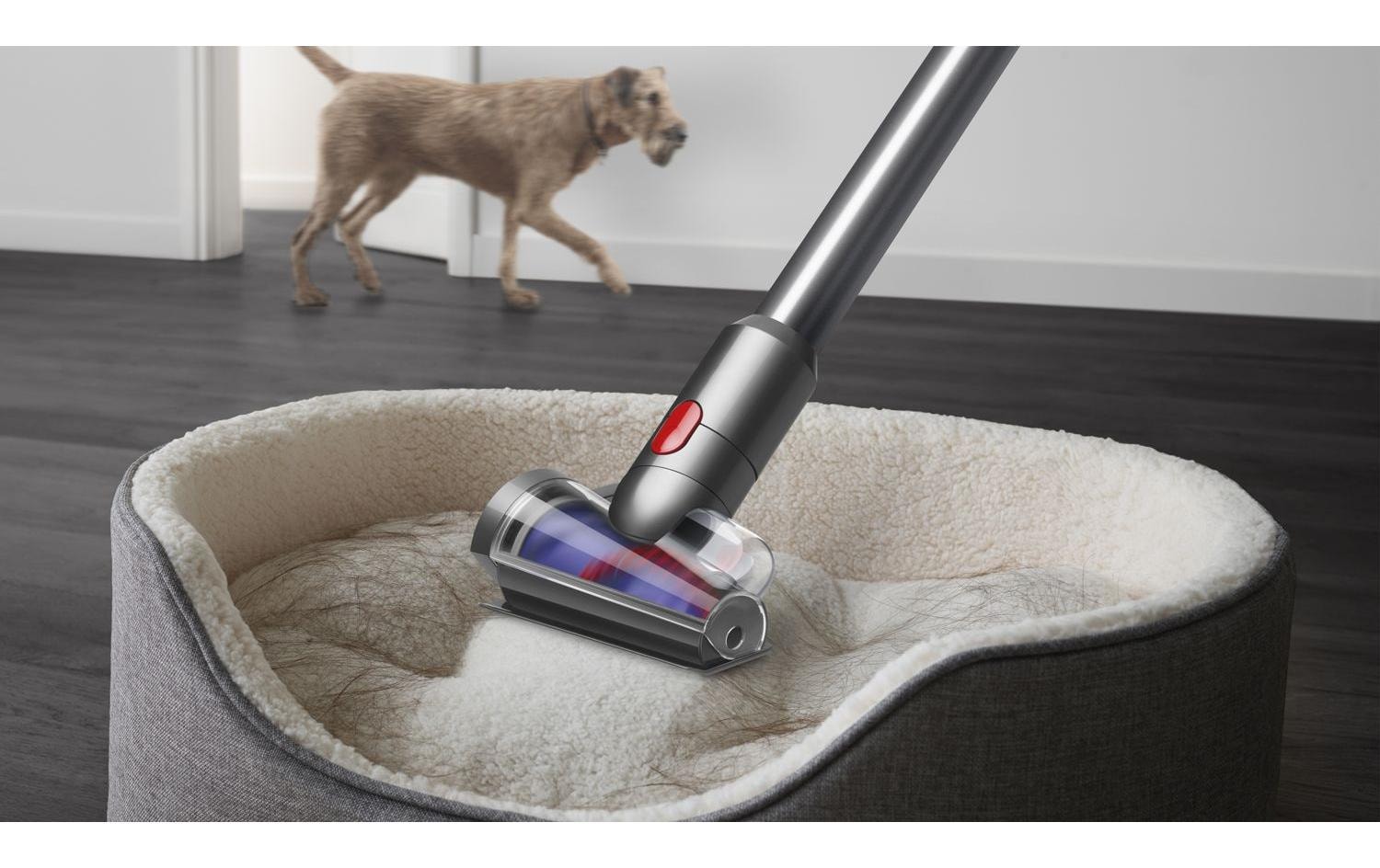 DYSON Akku-Hand-und Stielstaubsauger »V8 Cyclone« 150 AirWatt, 30 % mehr Leistung. 60 Minuten Laufzeit.