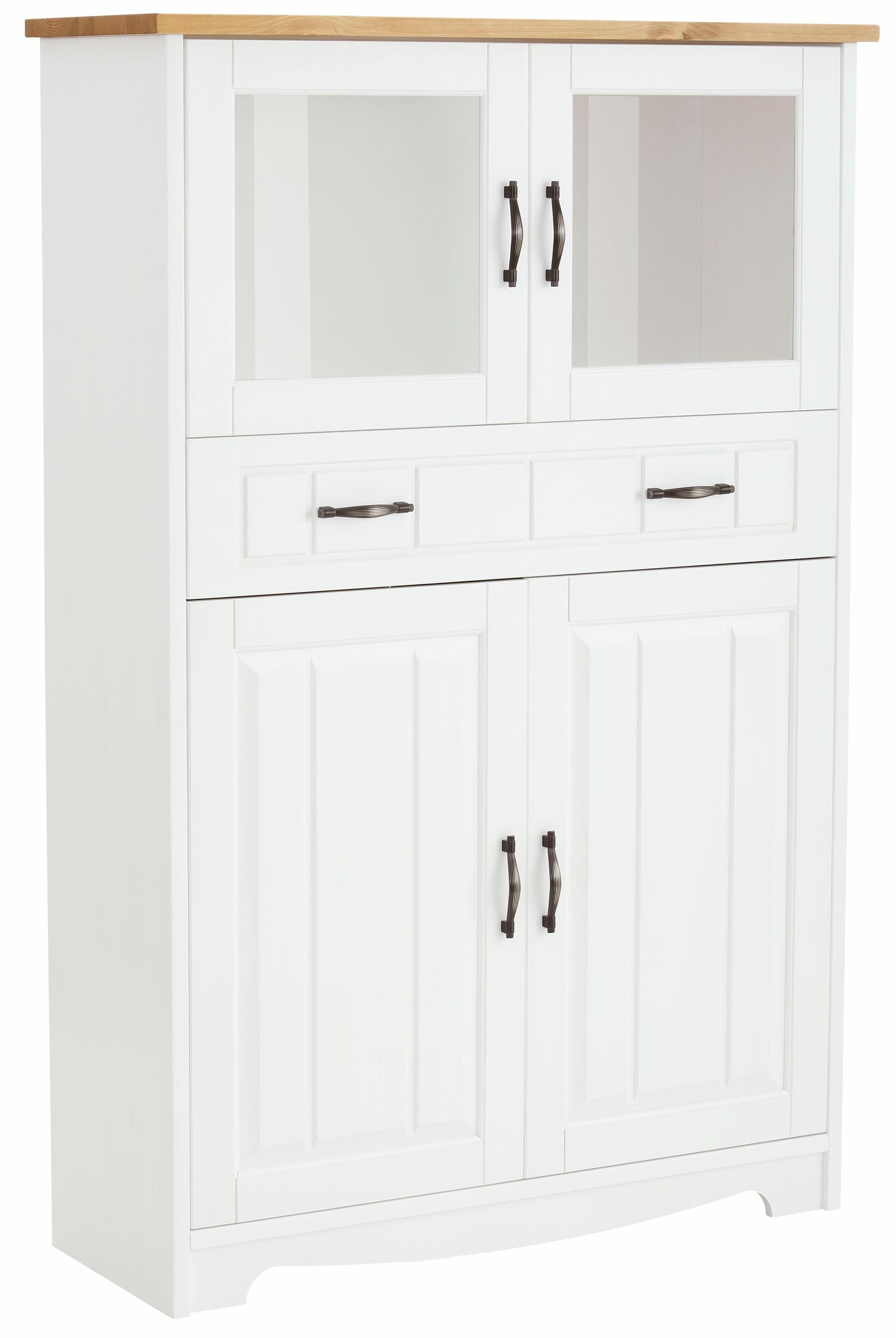 Home affaire Highboard »Trinidad«, Vitrine, Breite 102 cm