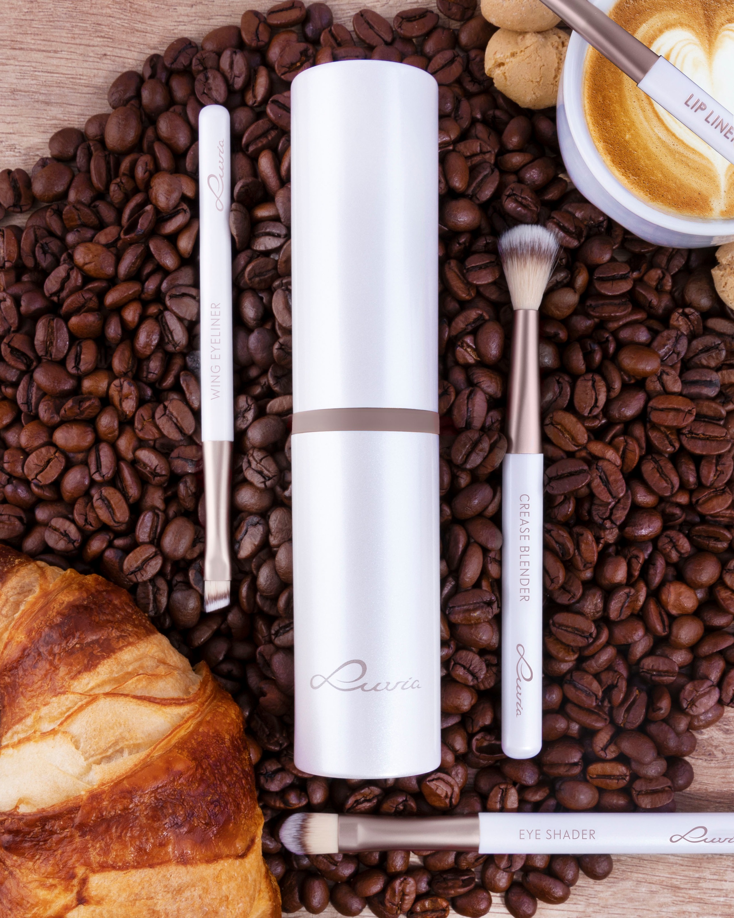 Luvia Cosmetics Kosmetikpinsel-Set »Brush Travel Set« Vielseitige Pinsel für perfektes Make-up!