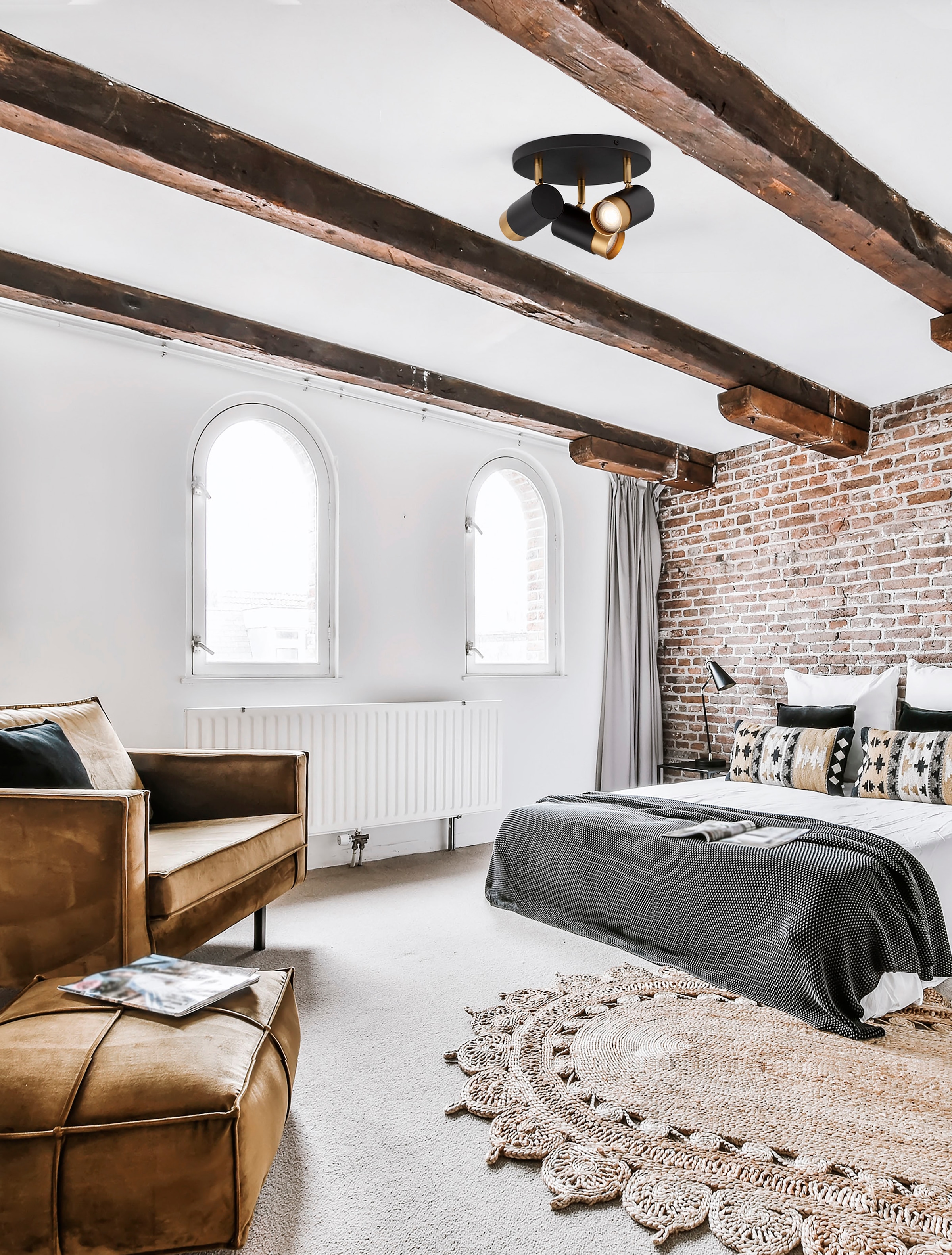 Nova Luce Deckenleuchte »POGNO« GU10 1 Stk. Ohne Beleuchtung