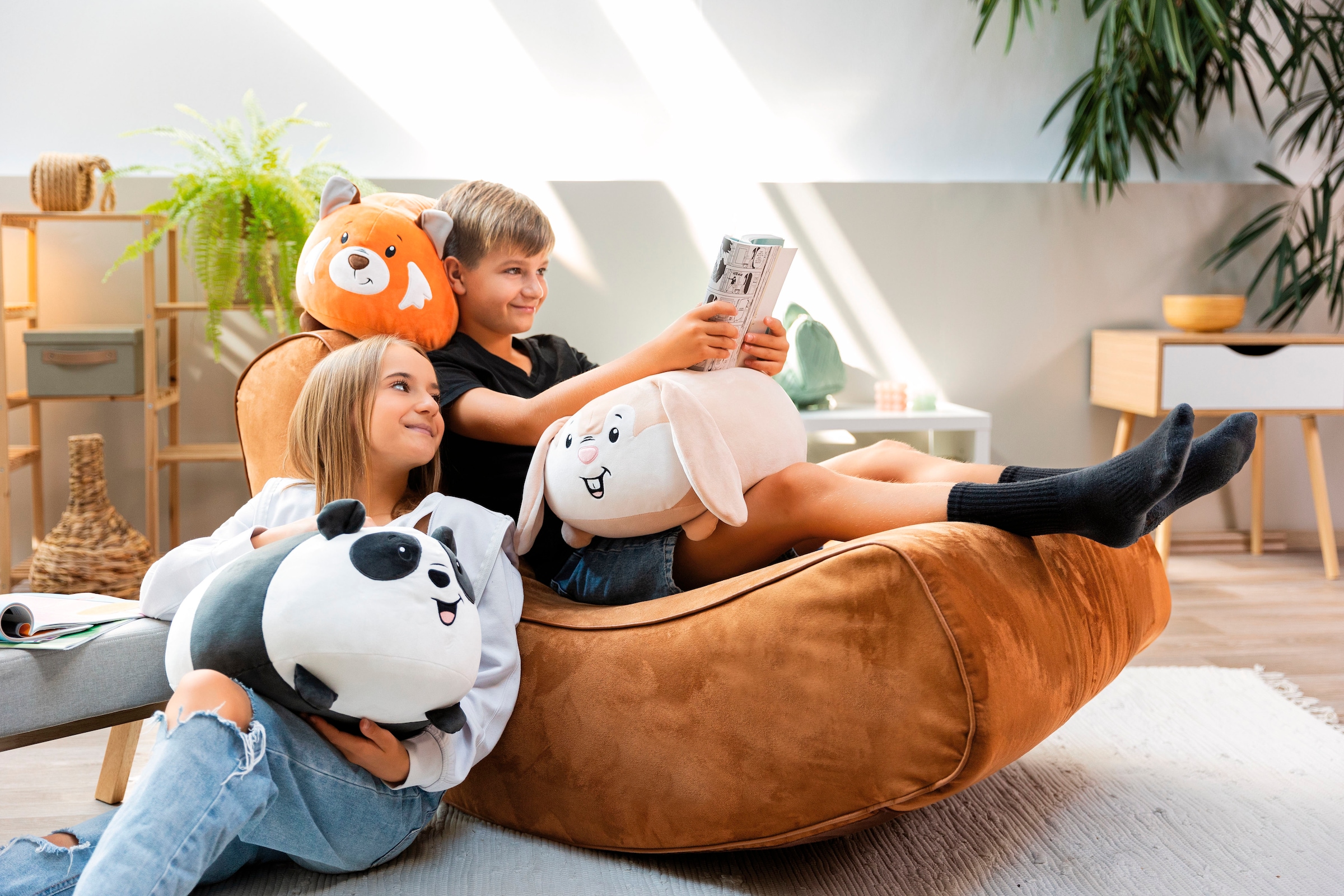 Nici Kuscheltier »Chill-NICI, Roter Panda 30x34cm«