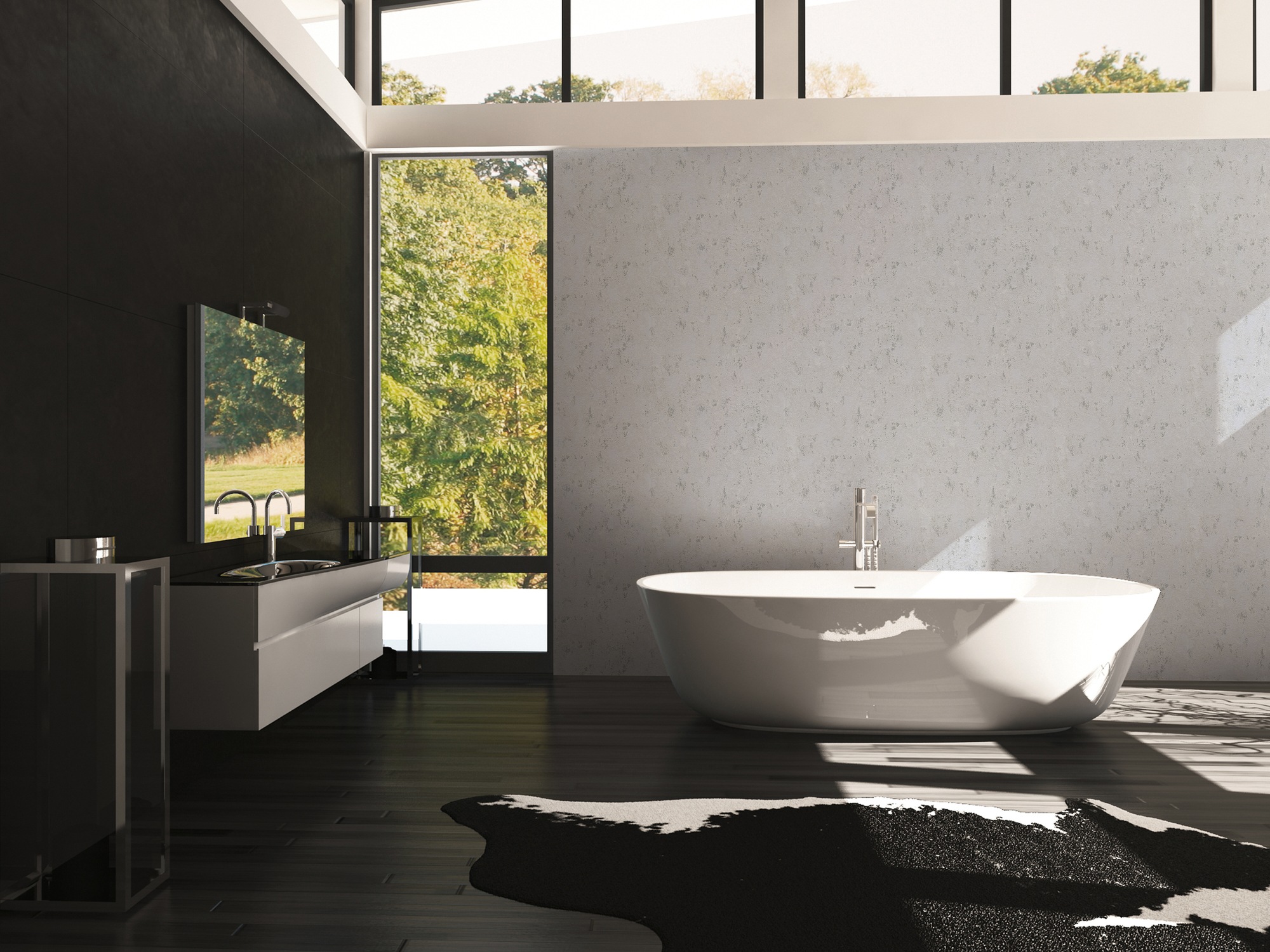 A.S. Création Vliestapete »Casual Living Struktur-Tapete Unitapete Putzoptik Putzoptik« leicht glänzend strukturiert Vliestapete einfarbig für Schlafzimmer Küche Wohnzimmer Struktur Flur