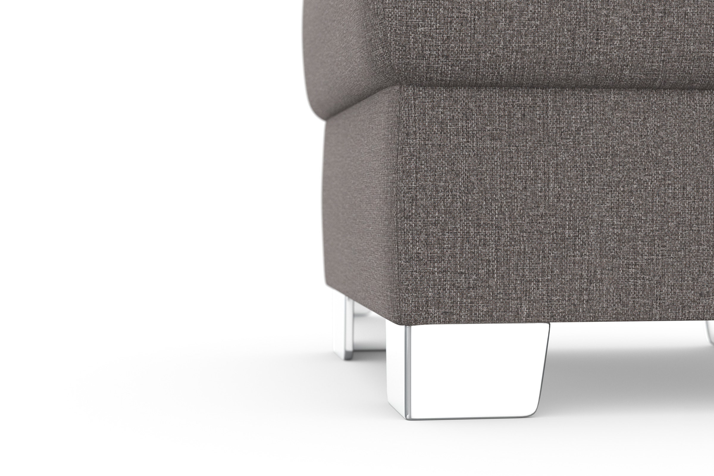 DOMO collection Hocker »Anzio«, wahlweise mit Federkern