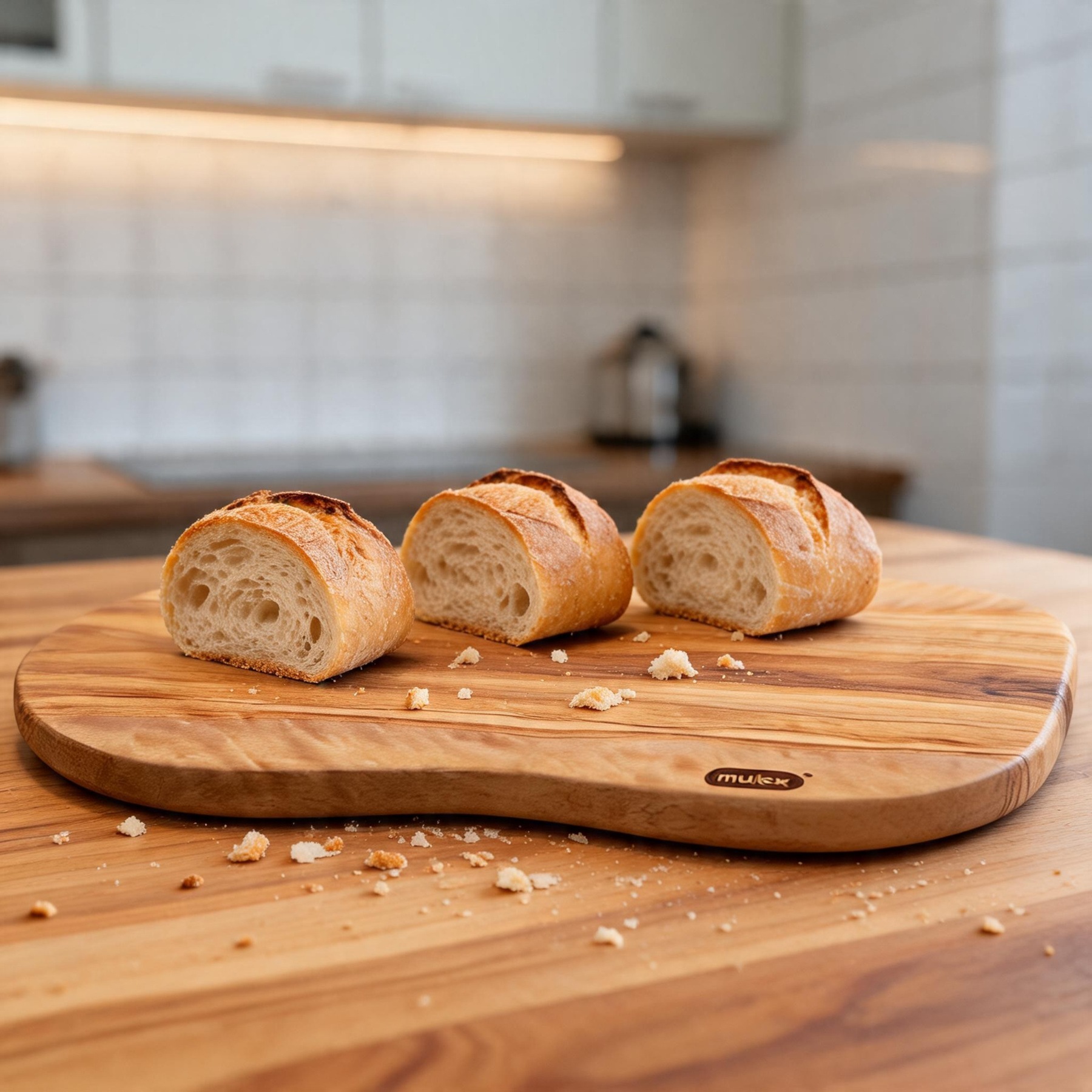 Mulex Schneidebrett »Toscana« jedes Teil ein Unikat dank der besonderen Maserung. Handmade