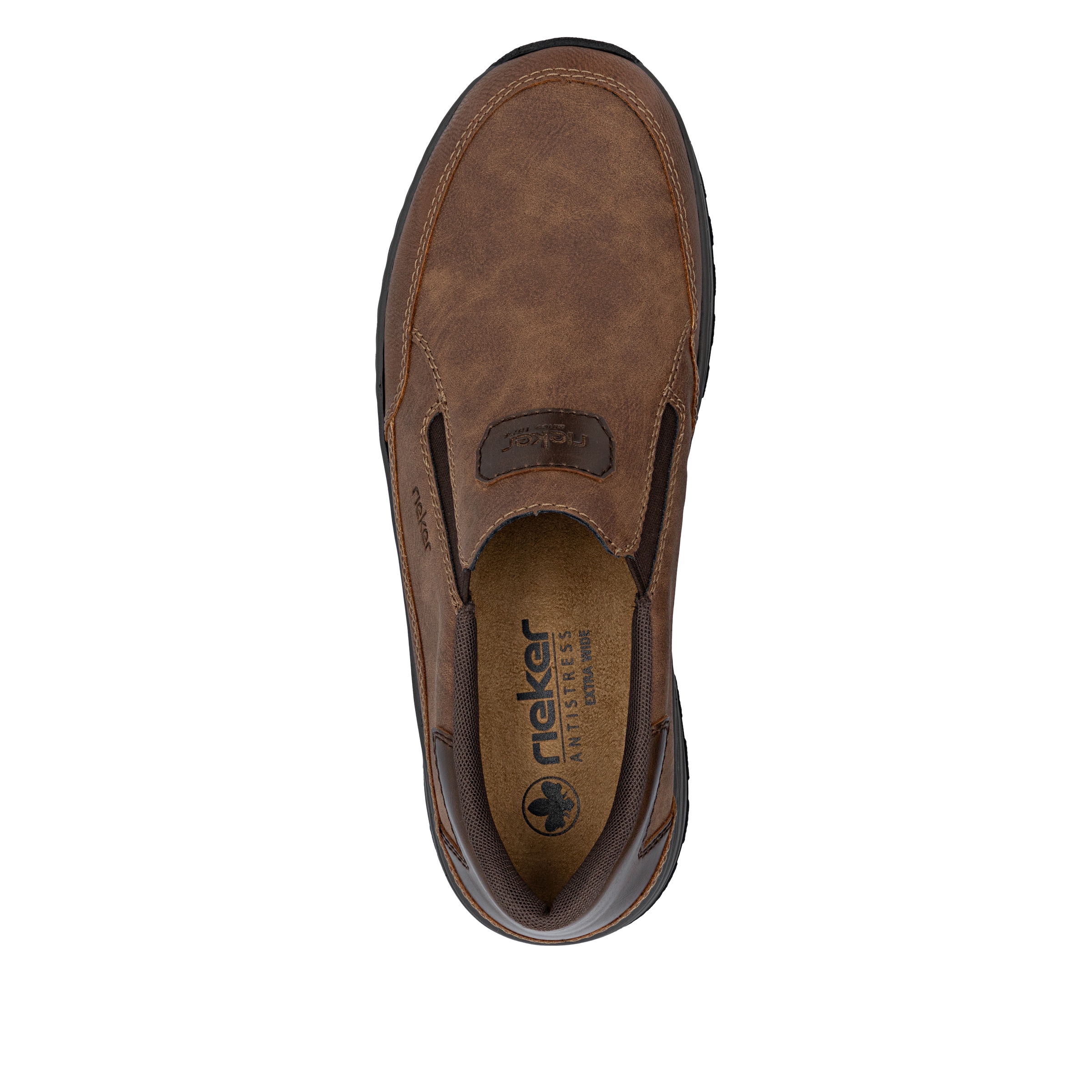 Rieker Slipper, Schlupfschuh, Halbschuh, Slip-on Sneaker mit Stretcheinsätze