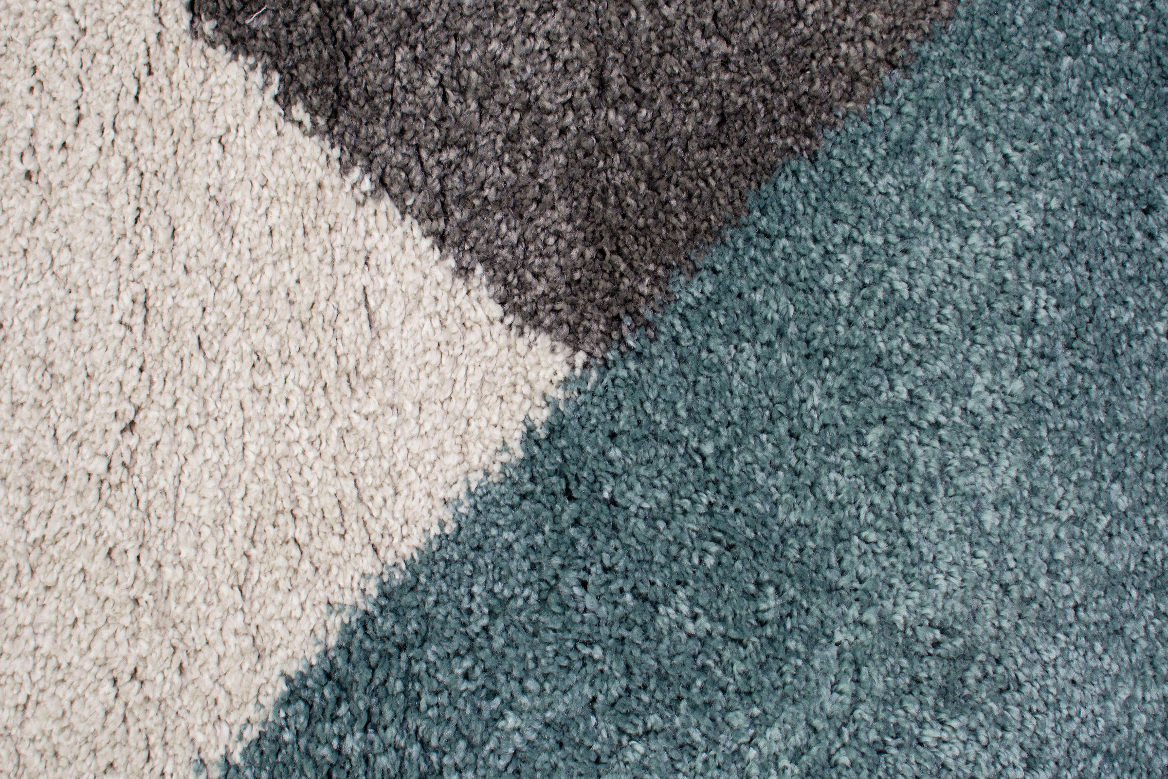 FLAIR RUGS Hochflor-Teppich »Zula«, rechteckig, 30 mm Höhe, modernes Design, geometrisches Muster, pflegeleicht