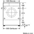 SIEMENS Einbauwaschtrockner »WK14D542«, iQ500