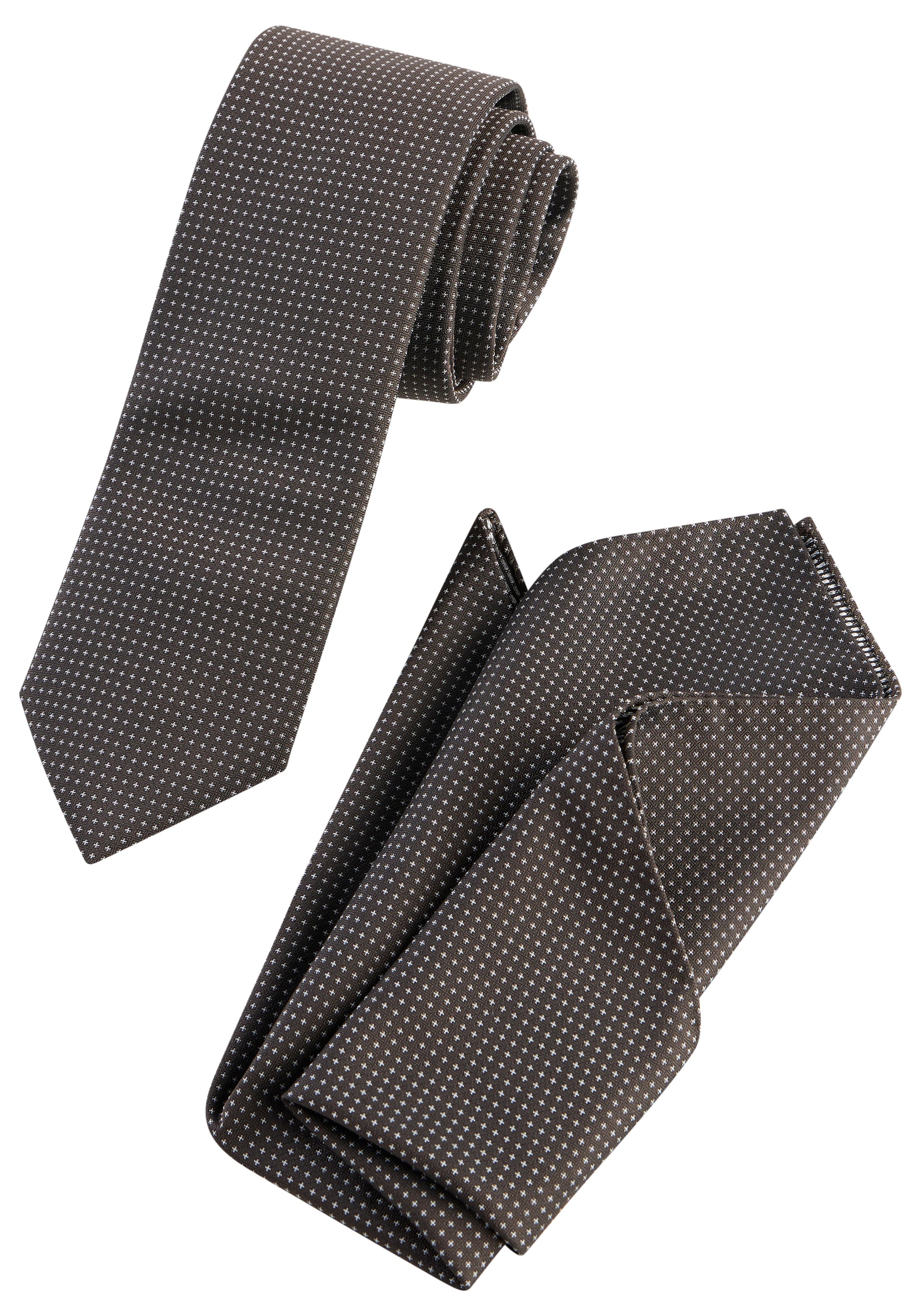 BOSS Krawatte »H-SET TIE-PKT SQ« 2 Stk. mit Einstecktuch, Geschenkset