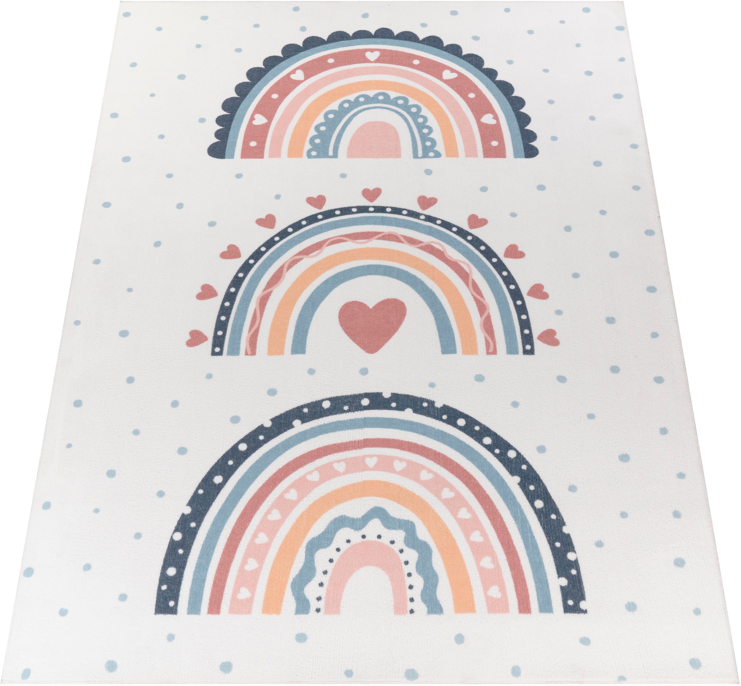 Paco Home Kinderteppich »Eliz 392«, rechteckig, 12 mm Höhe, Kurzflor, Spiel günstig online kaufen