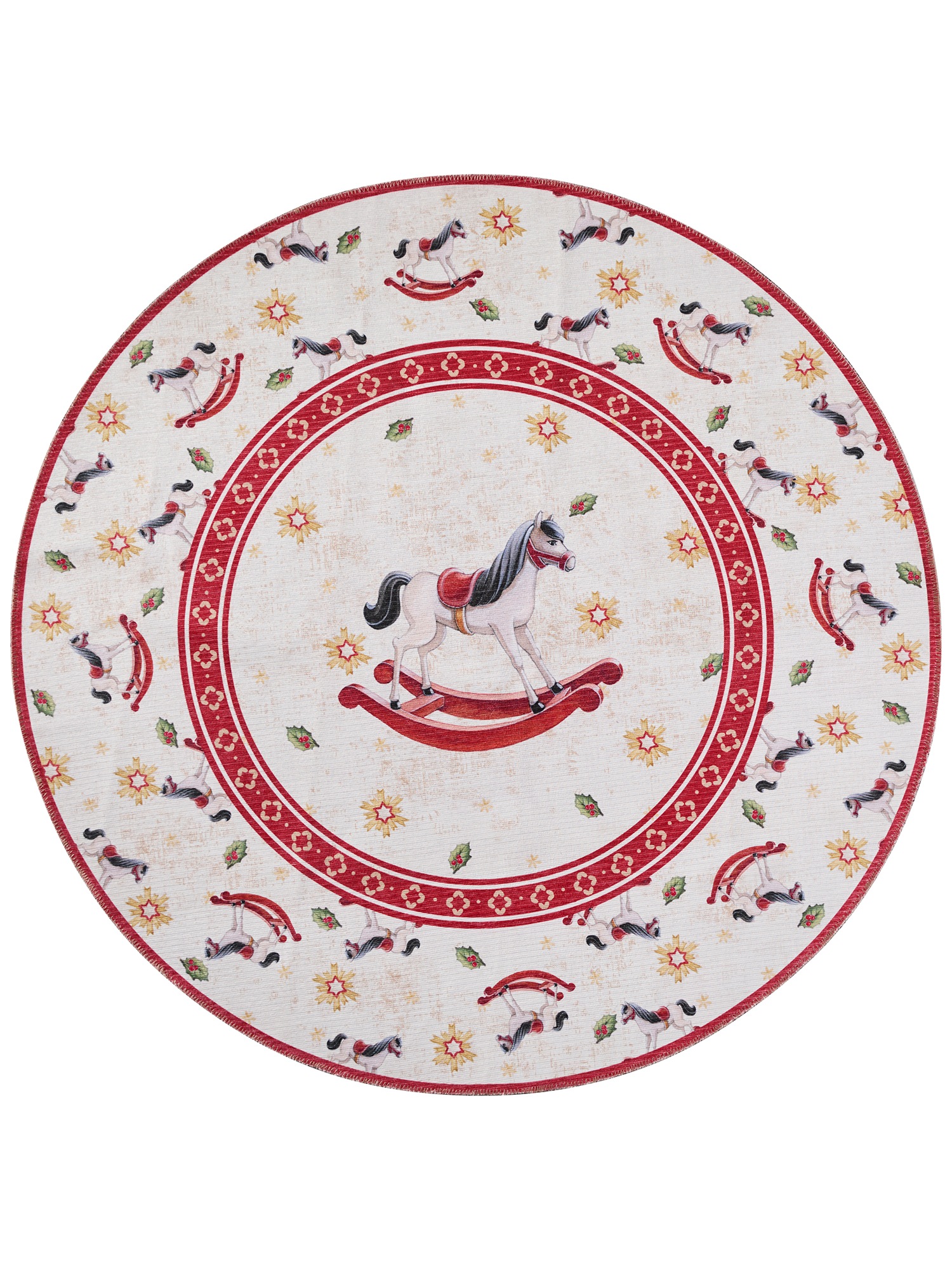 Villeroy & Boch Teppich »Toy's Delight Limited Edition Santa Claus«, rund, günstig online kaufen