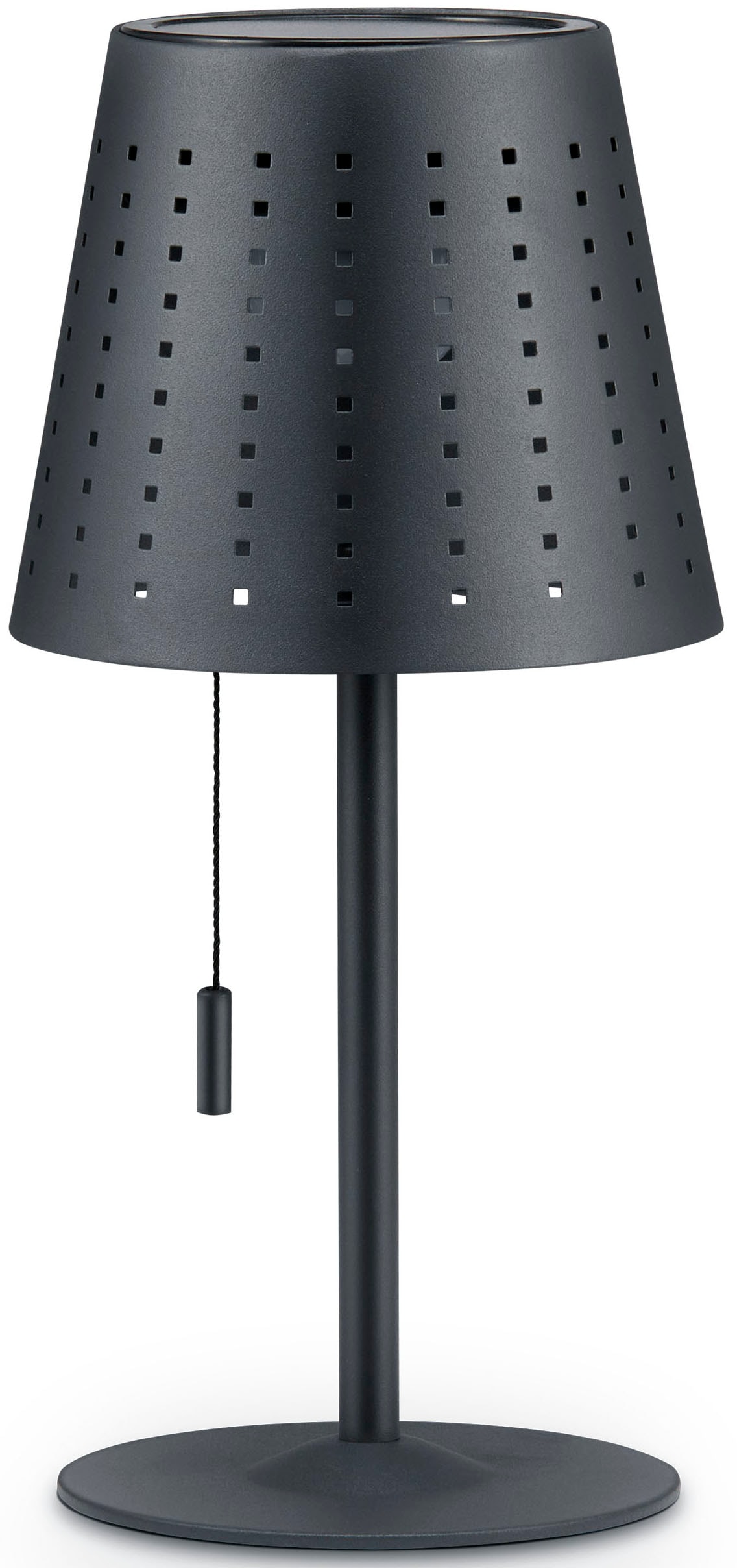 Paco Home Tischleuchte »LARA«, Outdoor LED Akku Metall Aufladbar Zugschalte günstig online kaufen