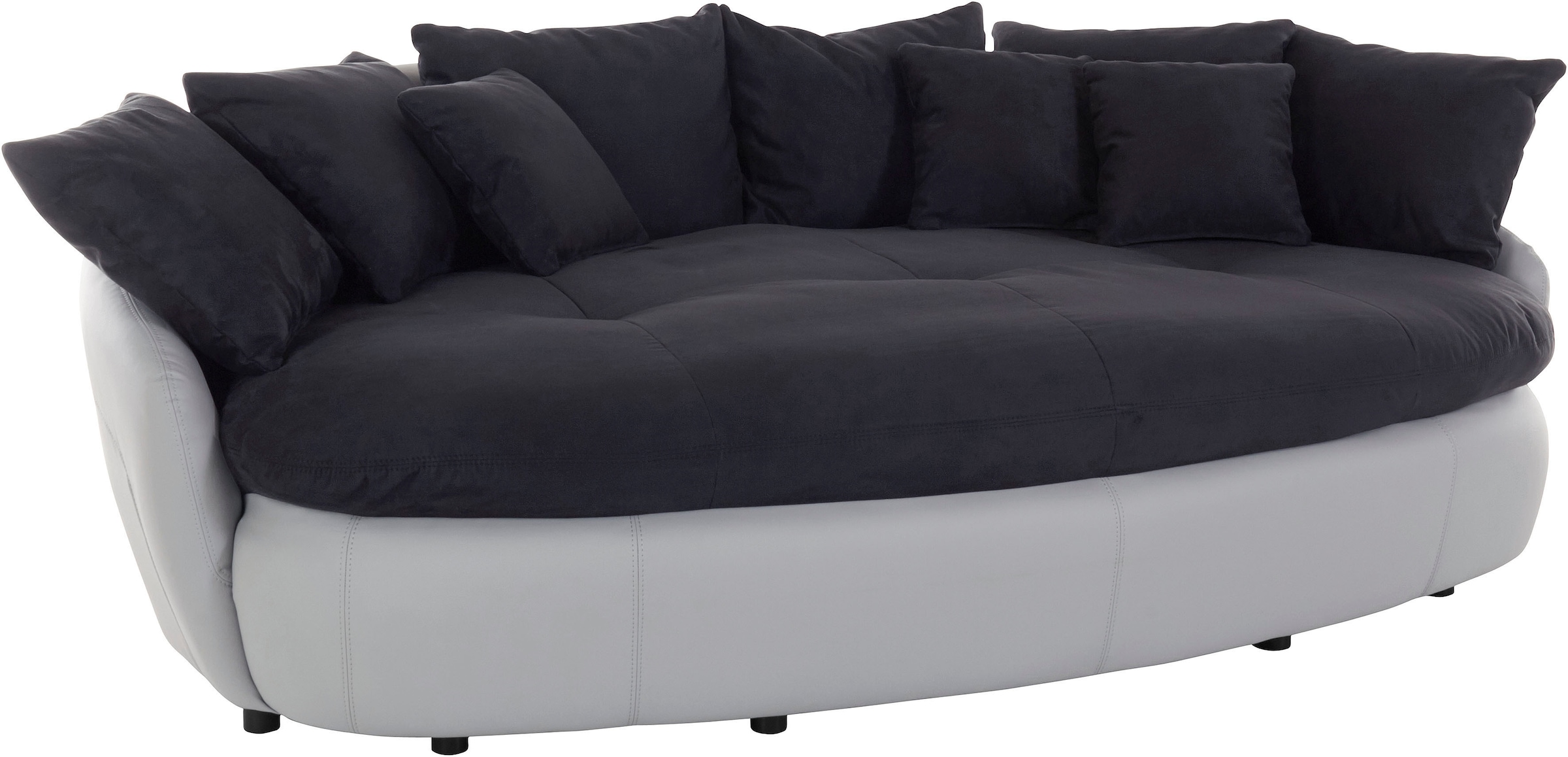 COTTA Big-Sofa »Aruba« gemütliches Megasofa in XXL in organischer Form mit vielen Kissen