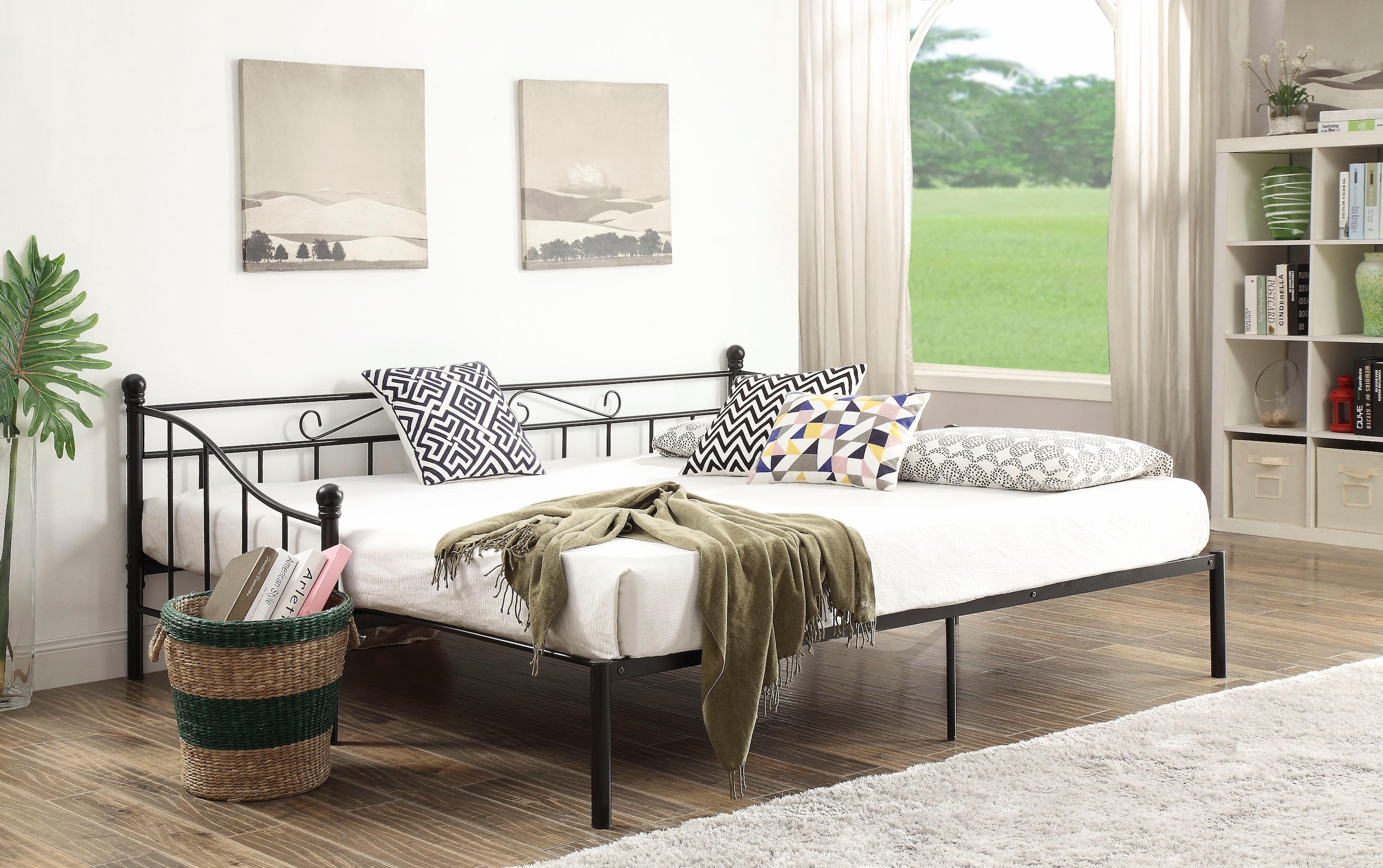 2. Bild von Home affaire Gästebett »Sara«, aus Metall, inkl. Lattenrost