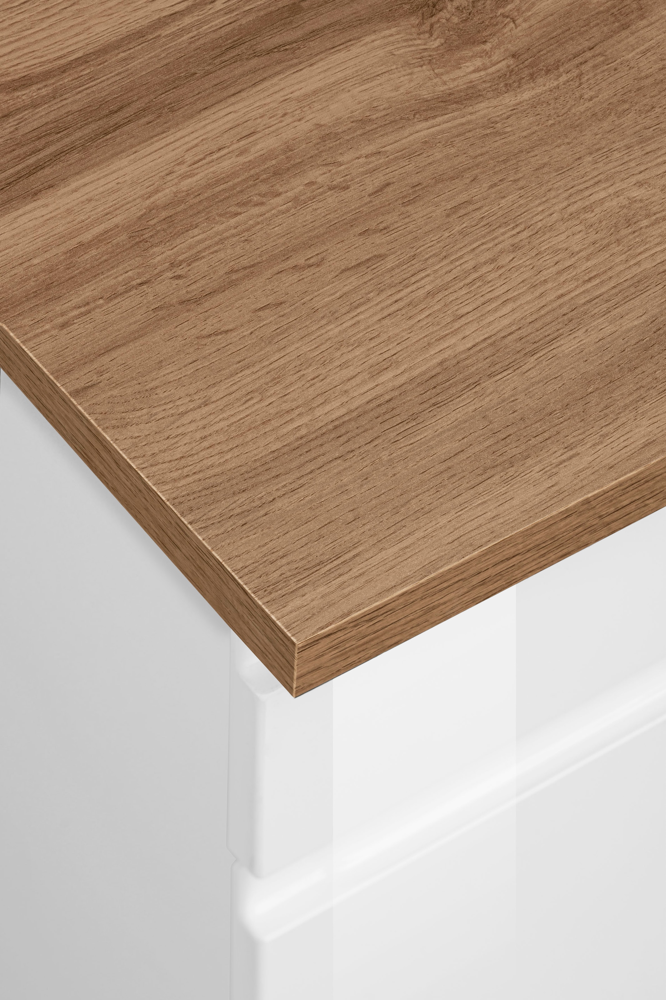 KOCHSTATION Winkelküche »KS-Virginia,neu in verbesserter Ausführung« Stellbreite 230/190 cm, Soft-Close,wahlweise mit Induktion