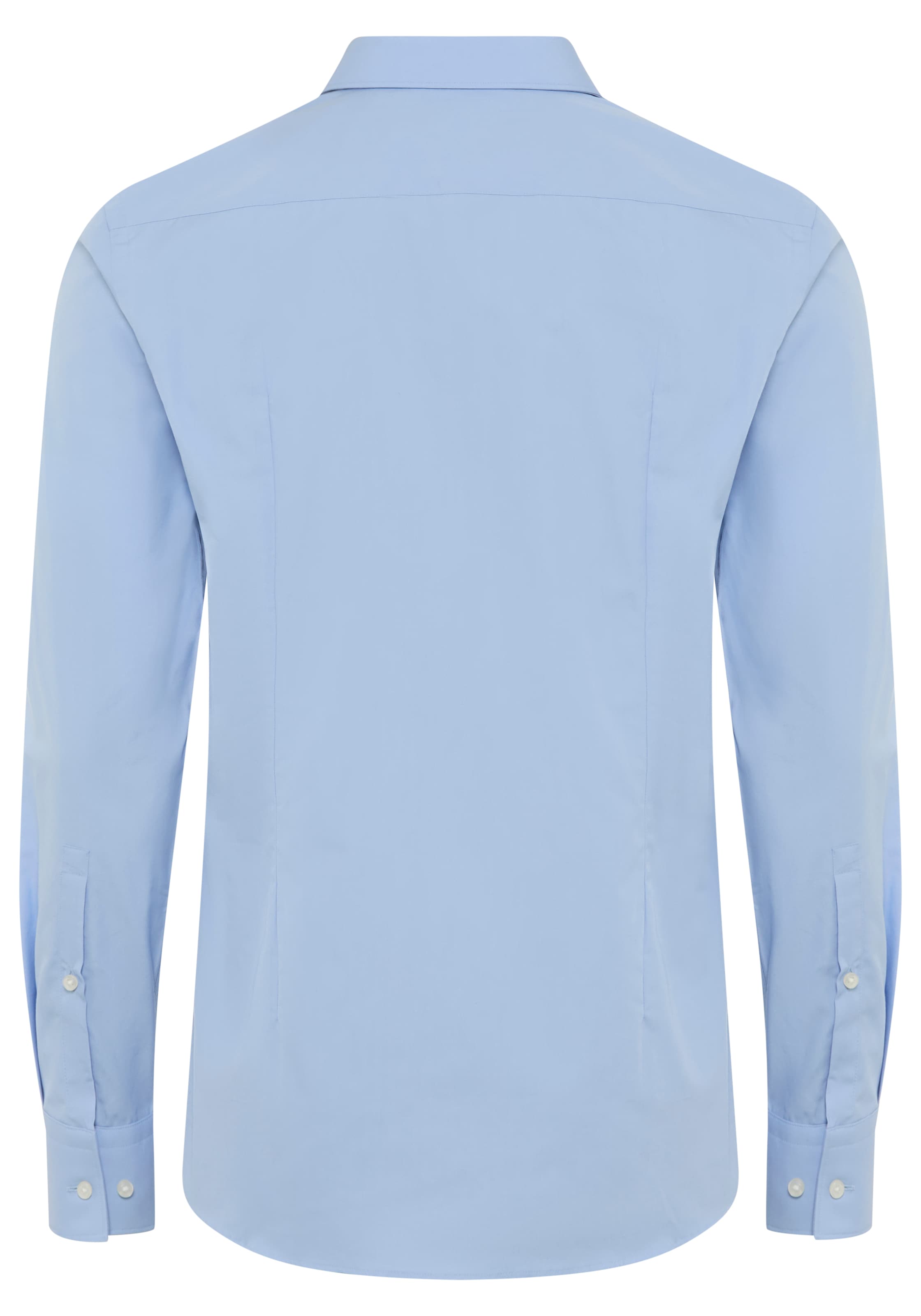 HUGO Langarmhemd »Kenno« Slim-Fit Hemd aus bügelleichter Baumwoll-Popeline