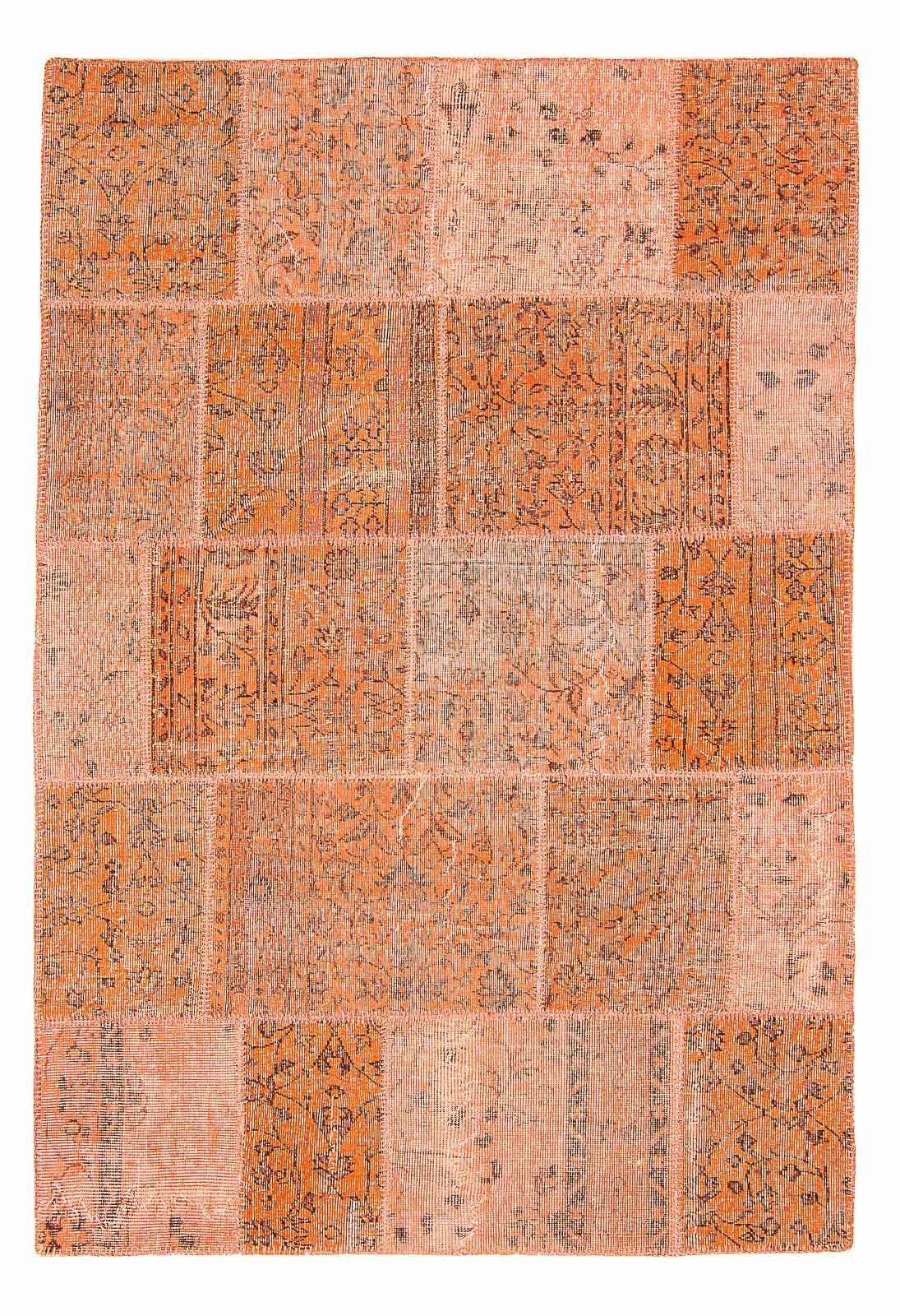 morgenland Wollteppich »Patchwork Patchwork 203 x 90 cm«, rechteckig, 8 mm günstig online kaufen