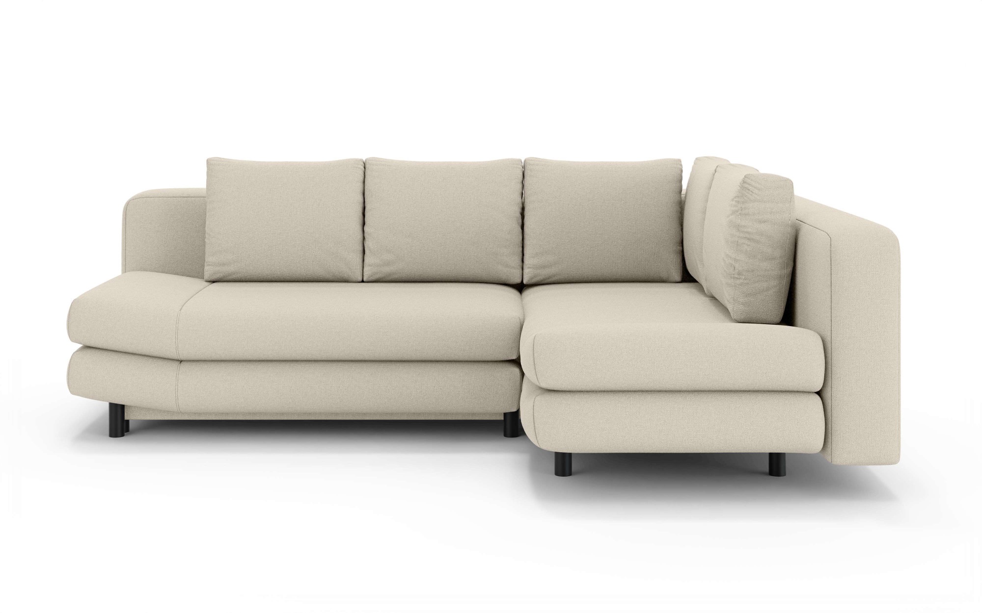 Home affaire Ecksofa »LENNARA Schlafsofa mit Bettkasten, Maße B/T/H: 234/17 günstig online kaufen