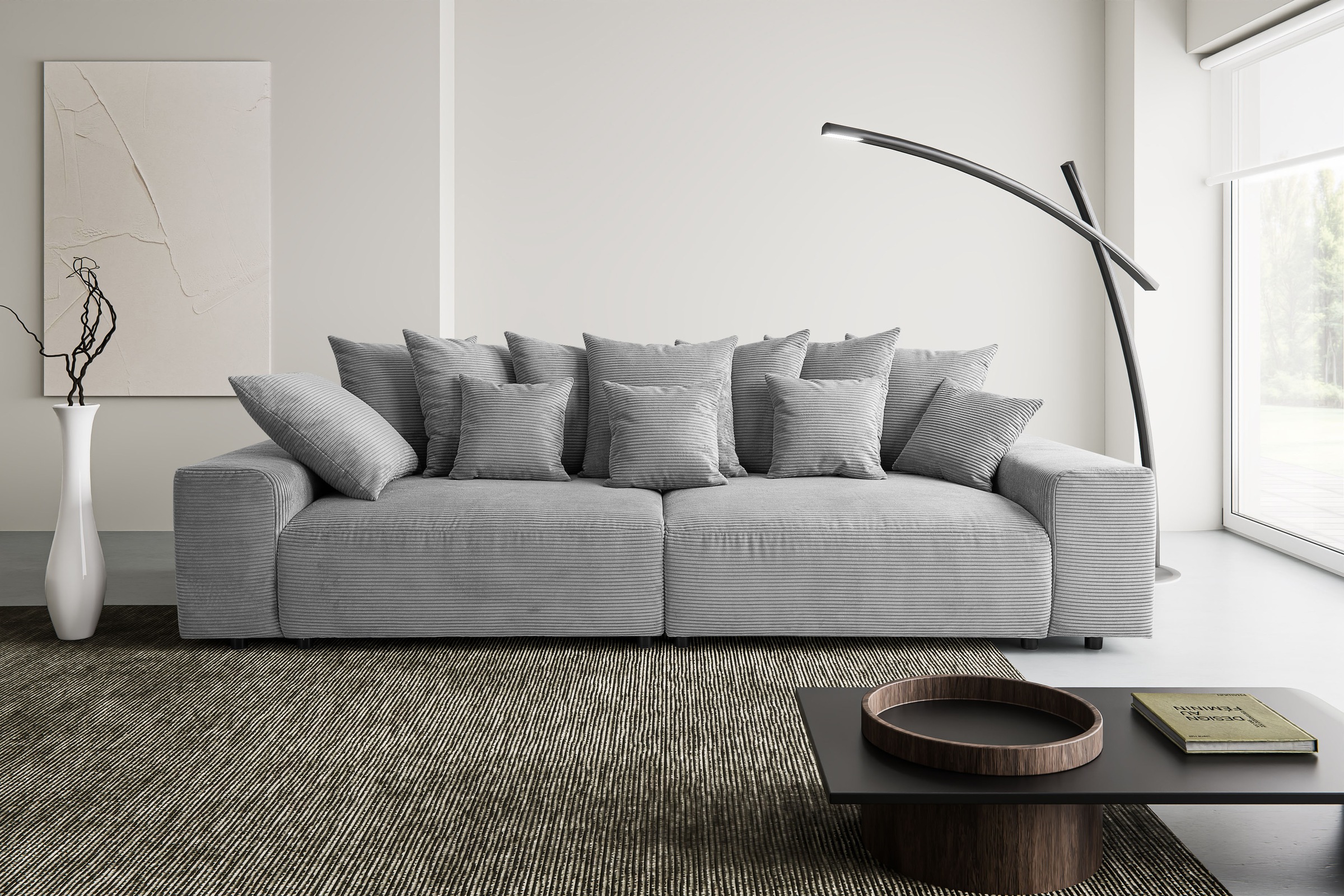 WERK2 Big-Sofa »Maxi B, Mega Sofa mit viel Platz, Breite 290 cm, pflegeleic günstig online kaufen