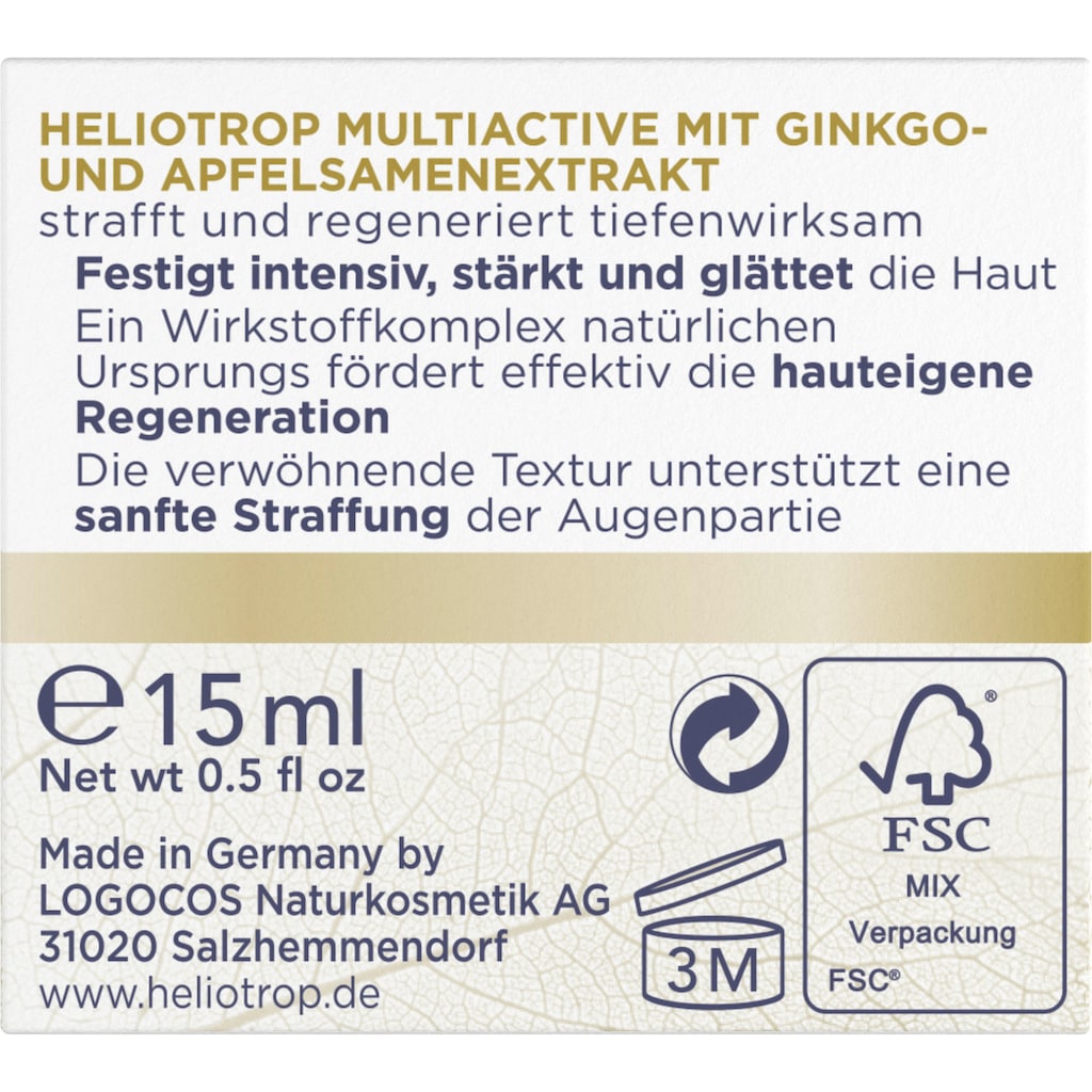 HELIOTROP Augencreme »Multiactive«