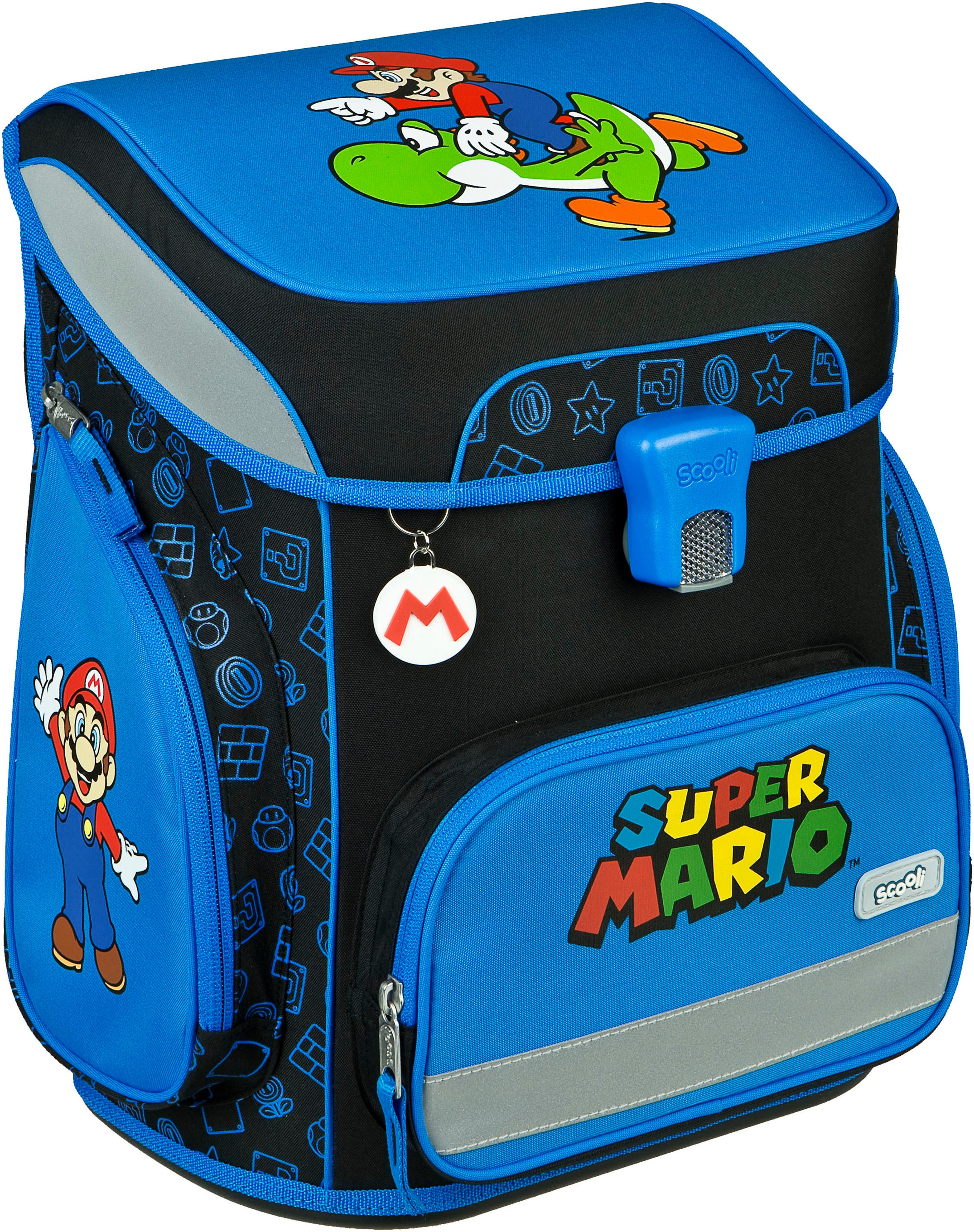 Scooli Schulranzen »EasyFit, Super Mario«