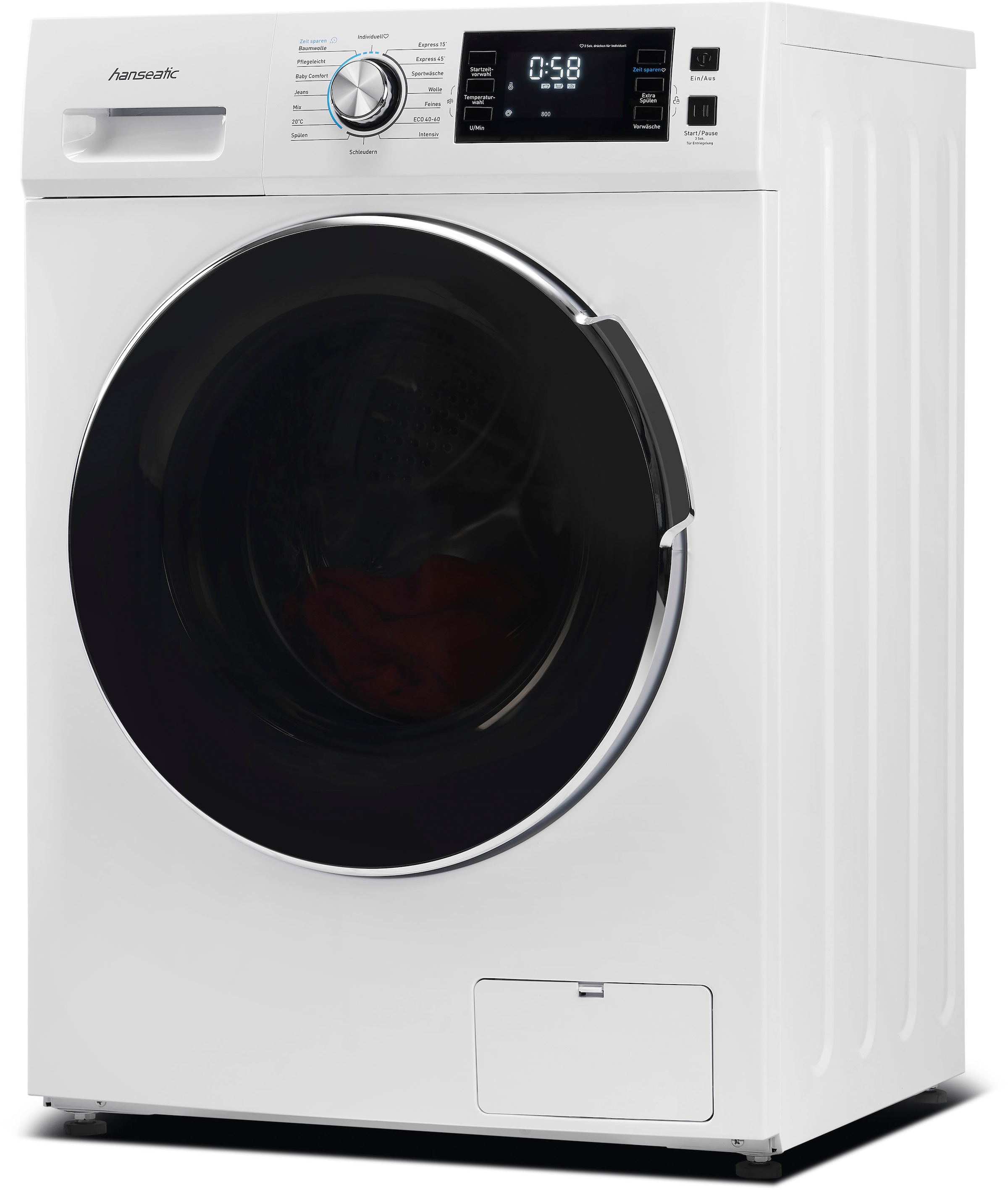 Hanseatic Waschmaschine »HWMB714B«, HWMB714B, 7 kg, 1400 U/min auf Raten  kaufen | Frontlader