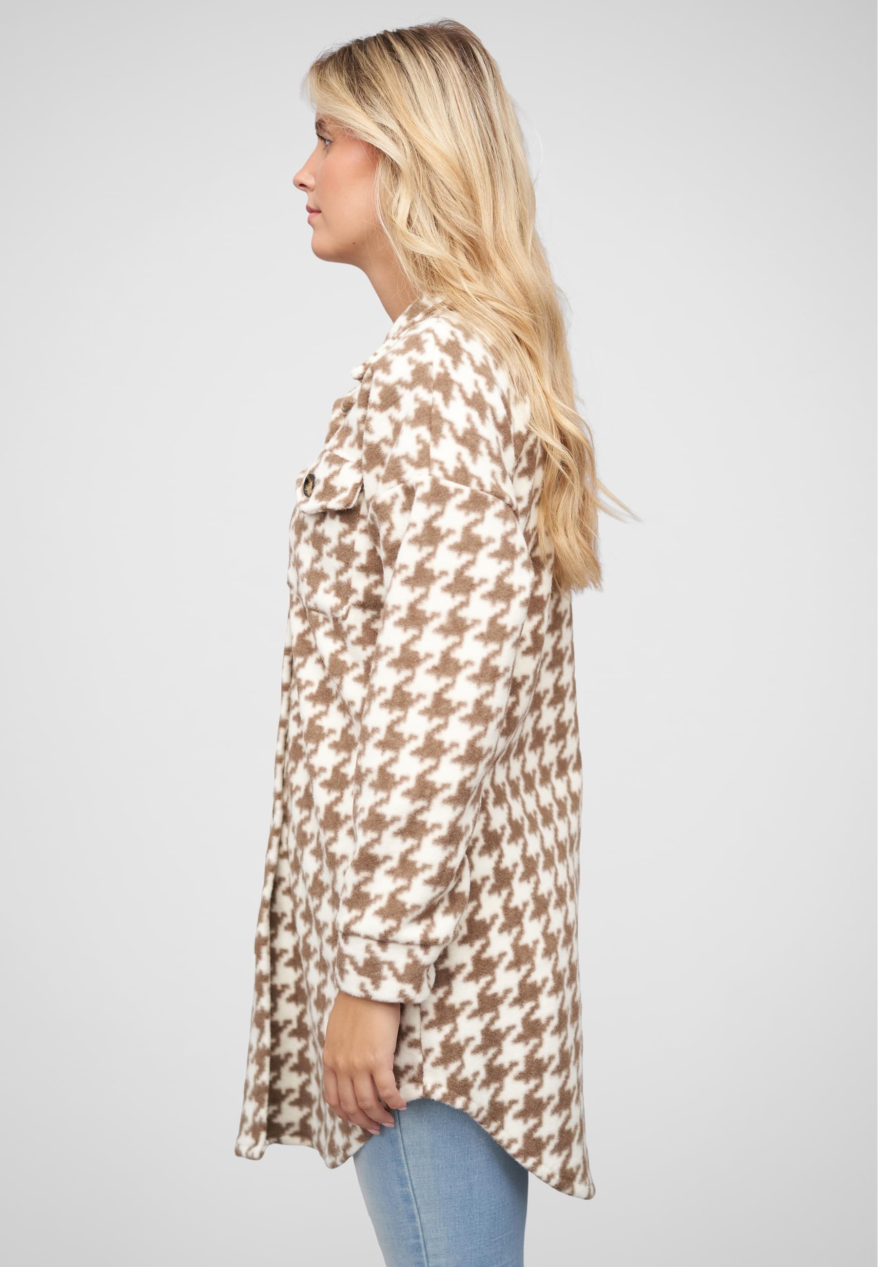 CLOUD 5IVE Allwetterjacke »CLOUD 5IVE Jacke mit 2-Brusttaschen und Knopfleiste« 1 Stk. tlg. ohne Kapuze