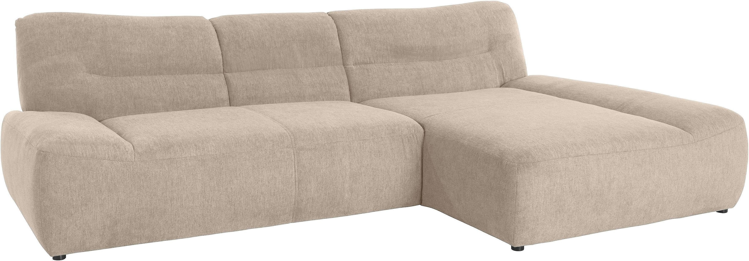 DOMO collection Ecksofa »Cesena moderne Polsterecke mit flachen Armlehnen, L-Form«, fester Sitzkomfort, frei im Raum stellbar