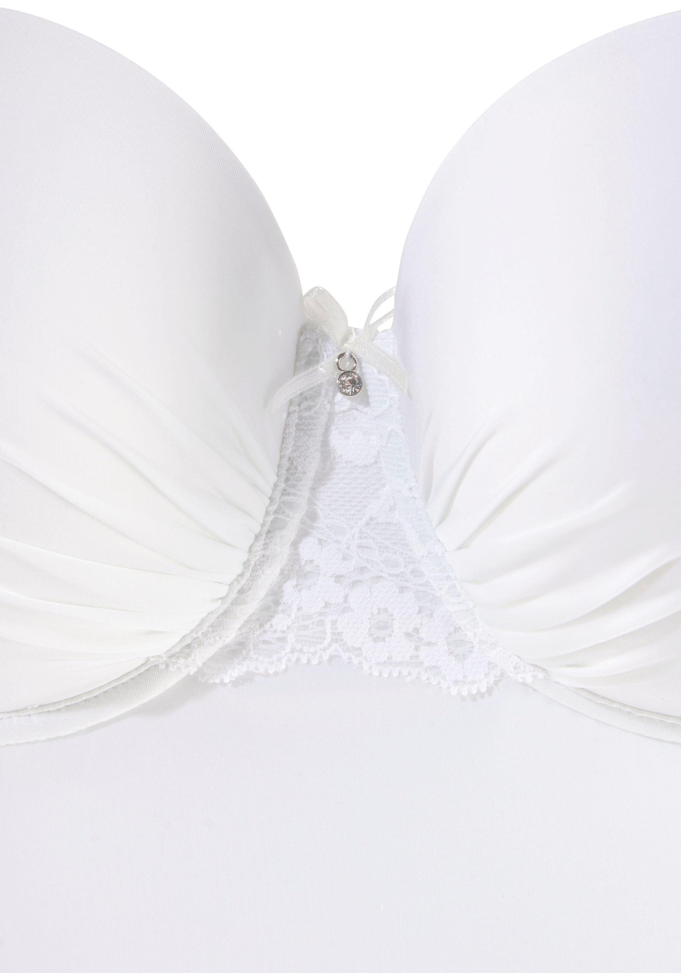 LASCANA Corsage, mit herausnehmbaren Push-up Kissen, sexy Dessous