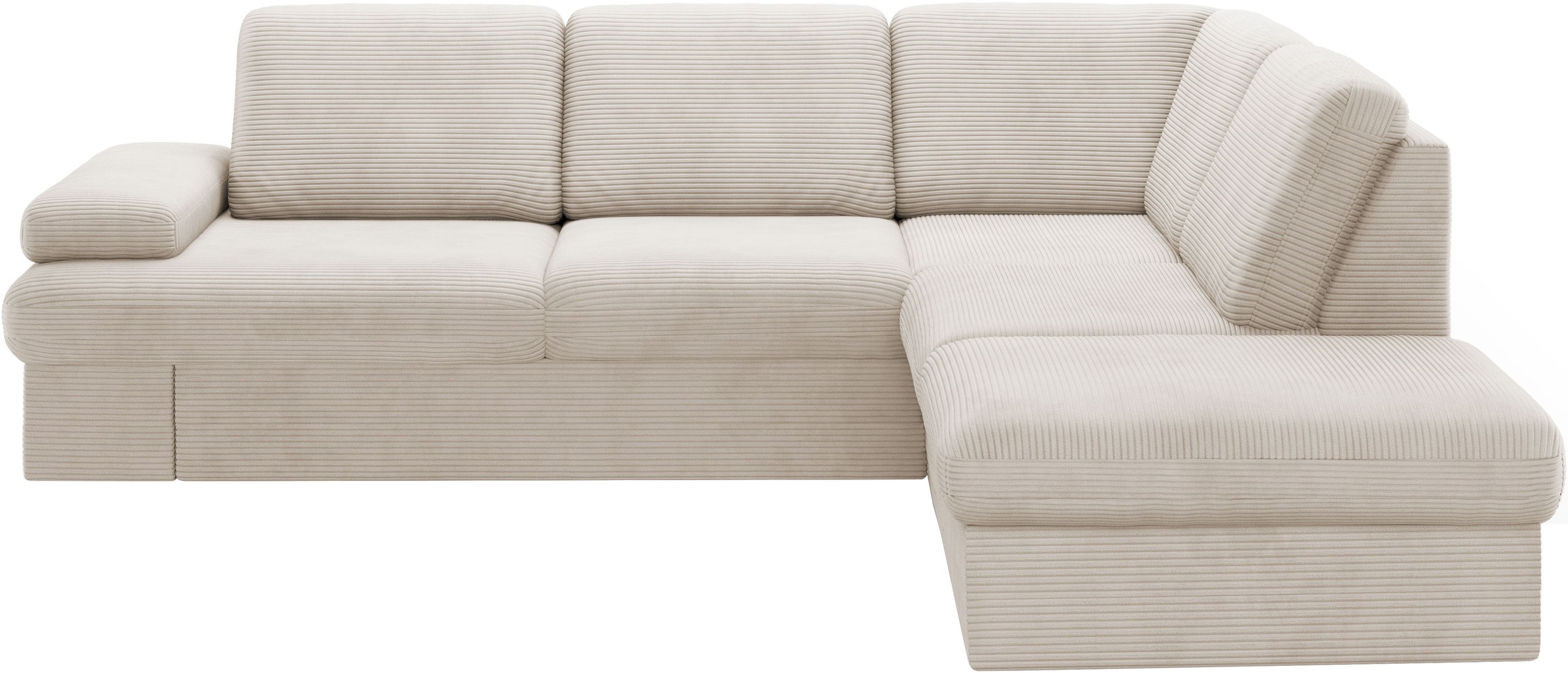 sit&more Ecksofa »Moreno«, mit Armteilverstellung,wahlweise mit Bettfunktio günstig online kaufen