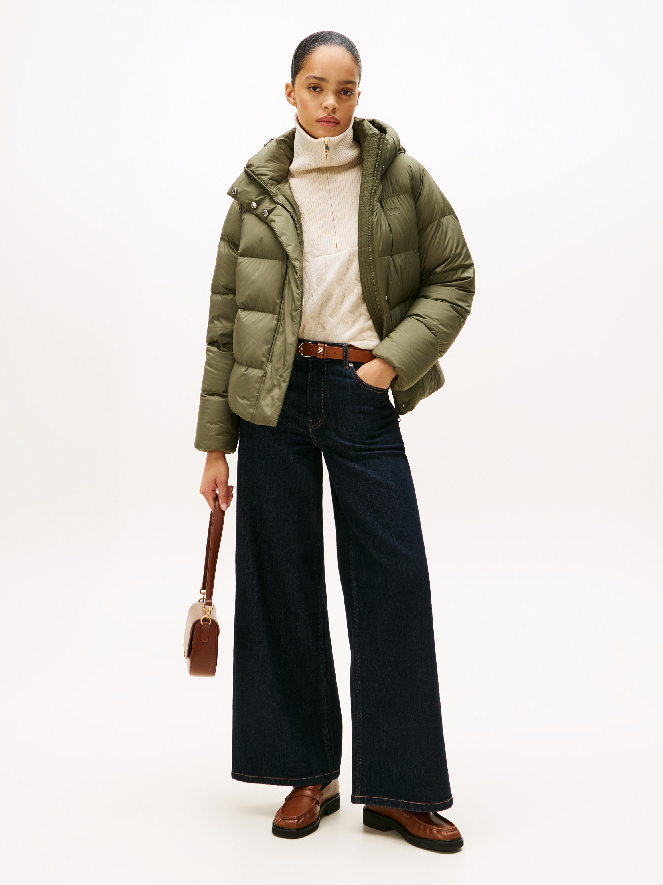 Tommy Hilfiger Steppjacke »MODERN DOWN REG JACKET« mit Kapuze