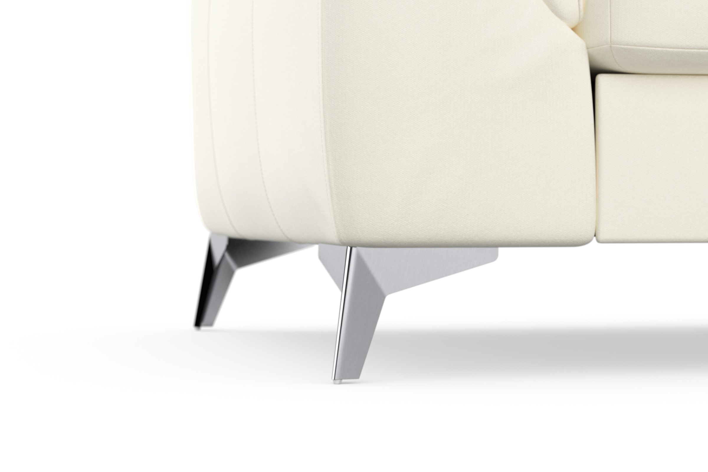 sit&more Ecksofa »Sinatra L-Form«, mit Ottomane, optional mit Kopfteilverstellung und Armteilfunktion