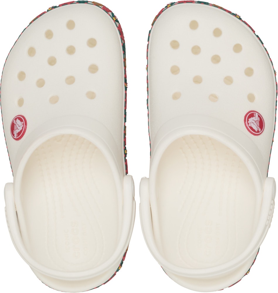 Crocs Clog »Crocband Holiday Clog T«  Weihnachtsschuh, Hausschuh mit buntem Festive Print