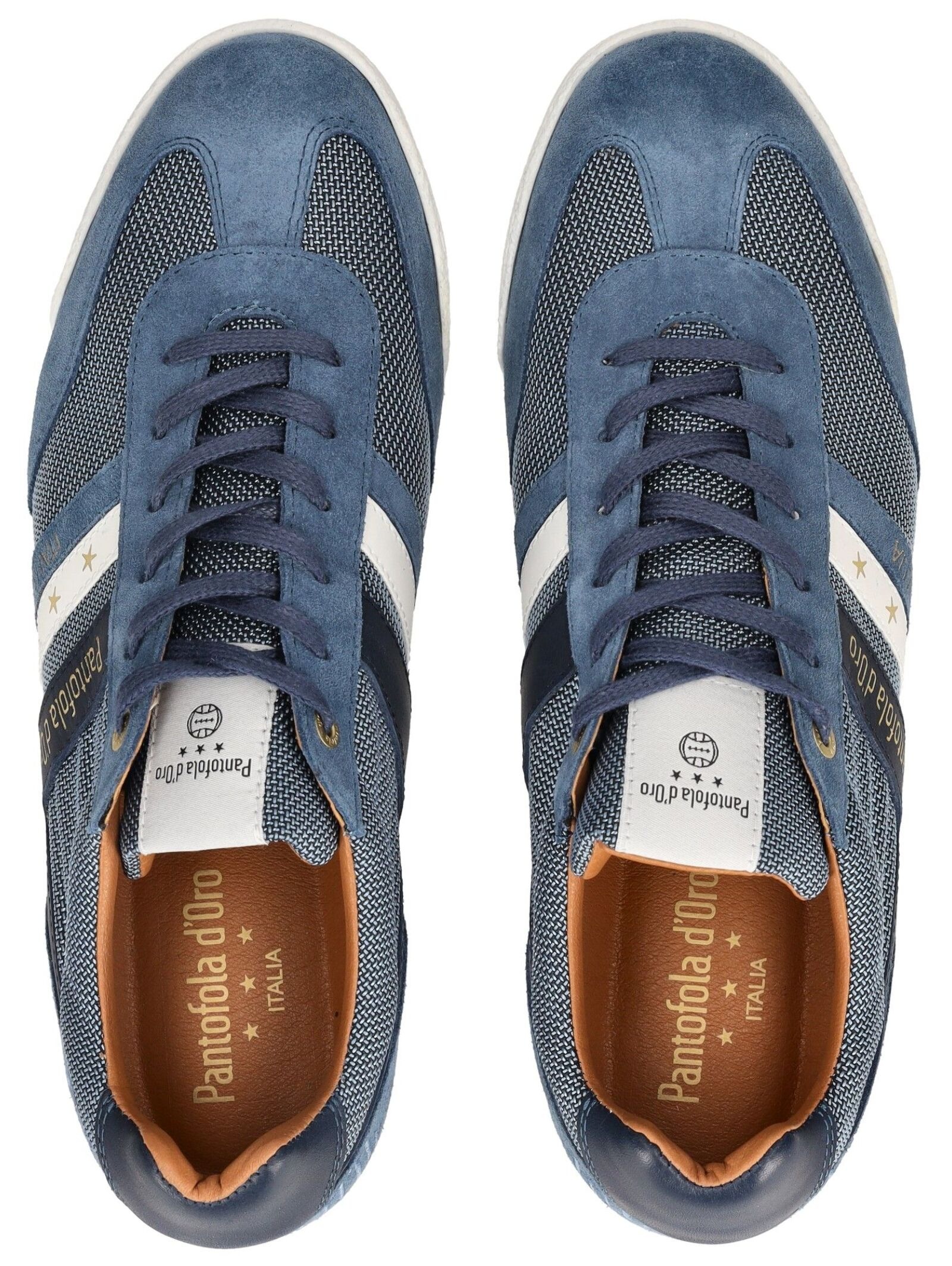 Pantofola d´Oro Schnürschuh »Pantofola d'Oro Halbschuhe Veloursleder/Textil«
