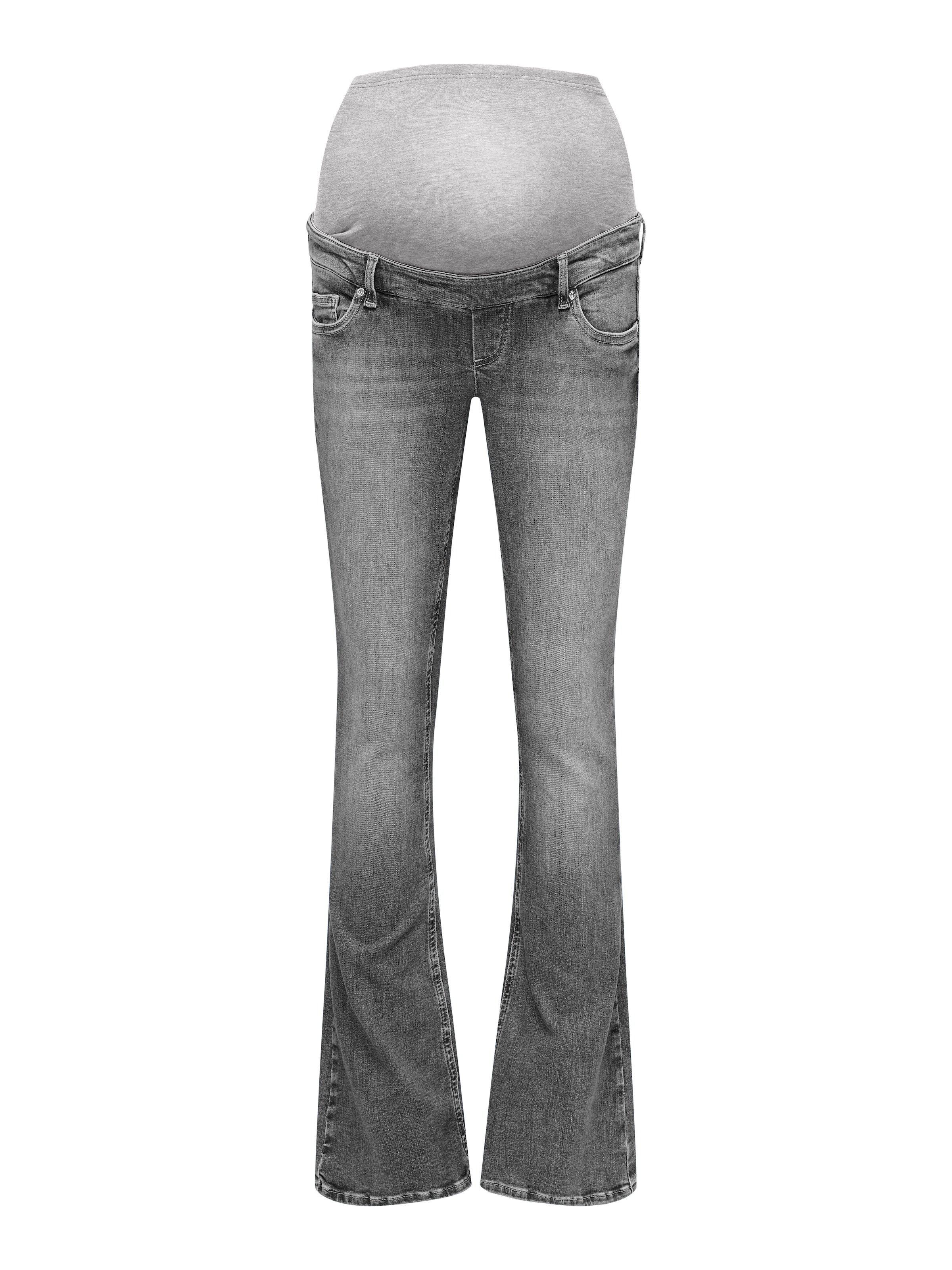 ONLY MATERNITY Bootcut-Jeans »OLMBLUSH MID WAIST FLARED DNM BOX NOOS«