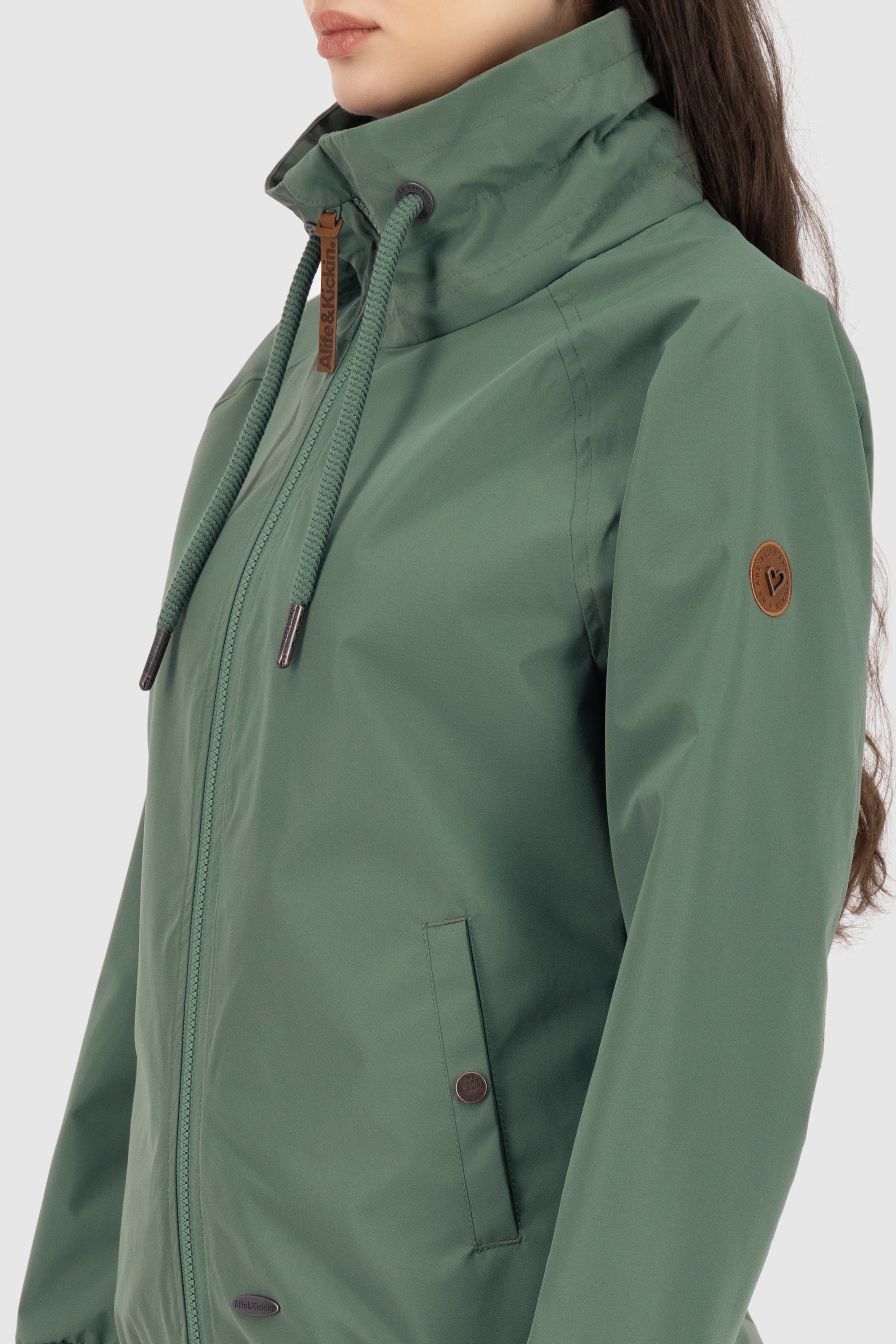 Alife & Kickin Outdoorjacke »JORANAAKA«, mit Kapuze