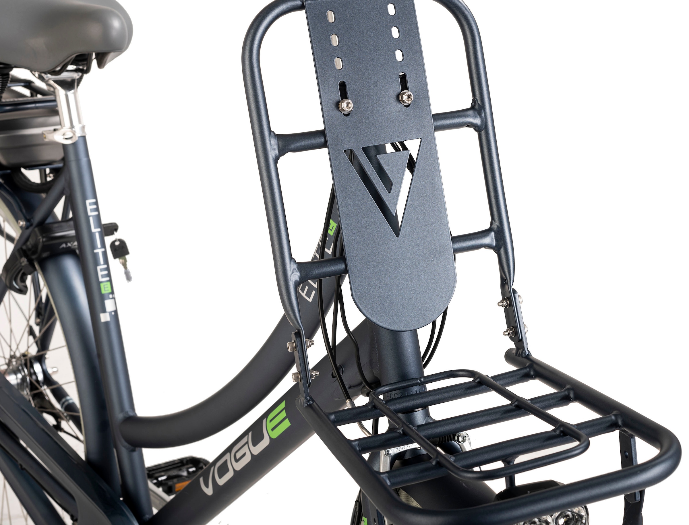 VOGUE BIKE E-Bike »Elite«, 3 Gang, Shimano, Nexus, Frontmotor 250 W, Pedelec, Elektrofahrrad für Damen u. Herren