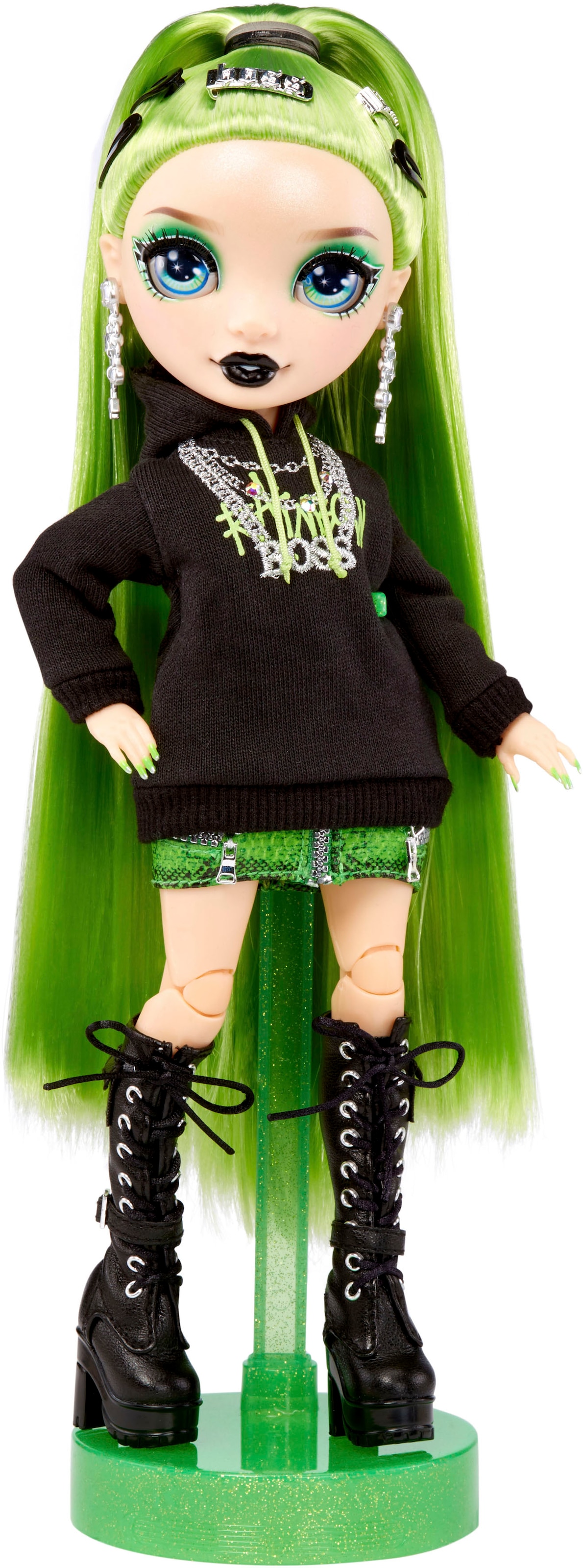 RAINBOW HIGH Anziehpuppe »Rainbow High Fantastic Fashion - Jade (green)«, inklusive 2. Outfit