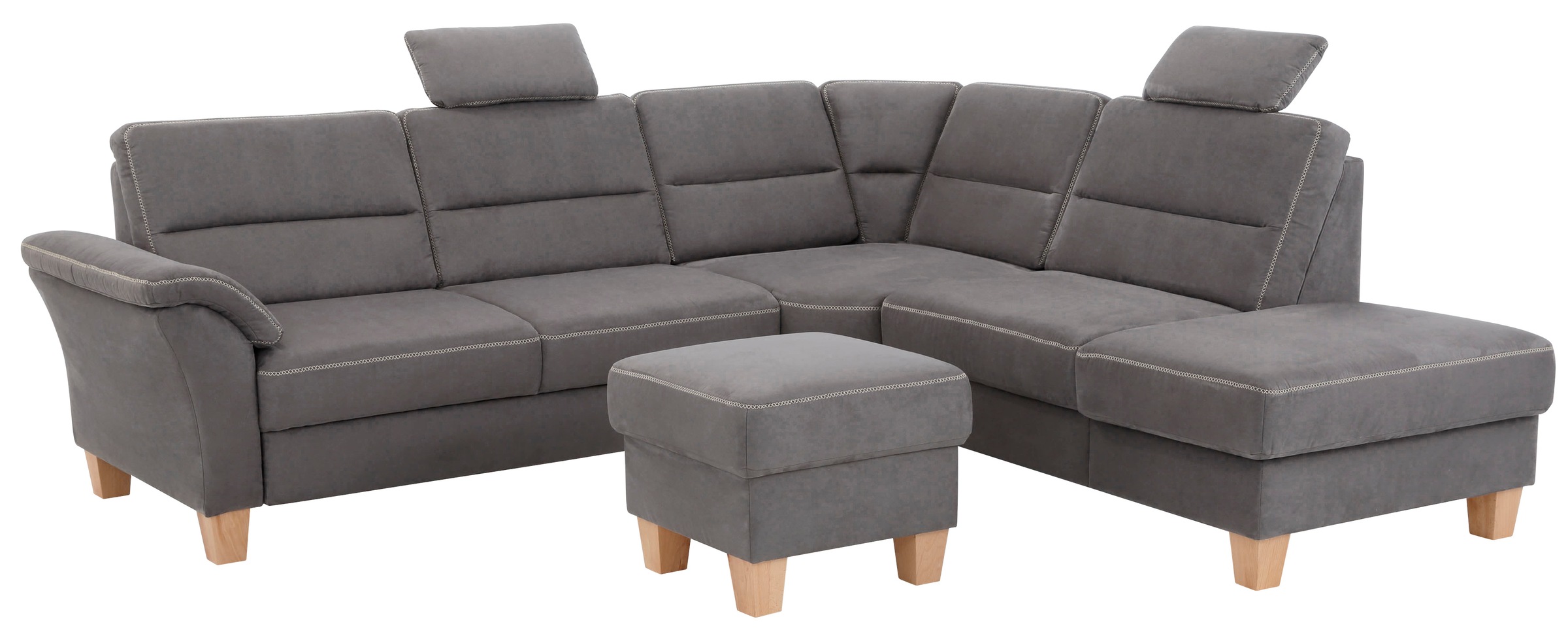 Home affaire Ecksofa »Soleo L-Form«, komfortabel durch Trapezecke mit Relaxfunktion, auch mit Bettfunktion
