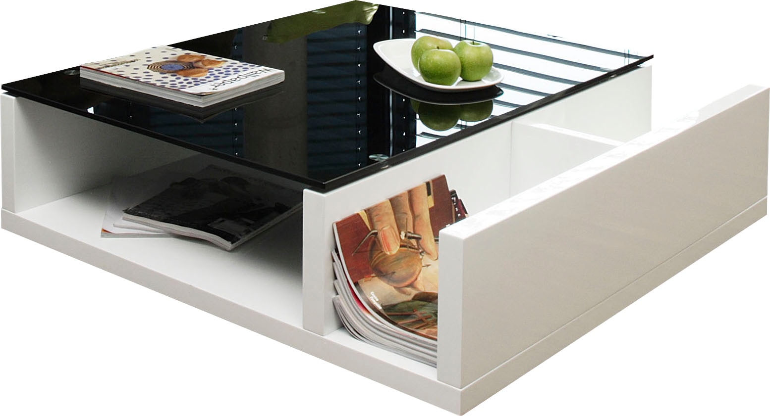 SalesFever Couchtisch »Eleganter Couchtisch« Praktisch mit integriertem Sei günstig online kaufen