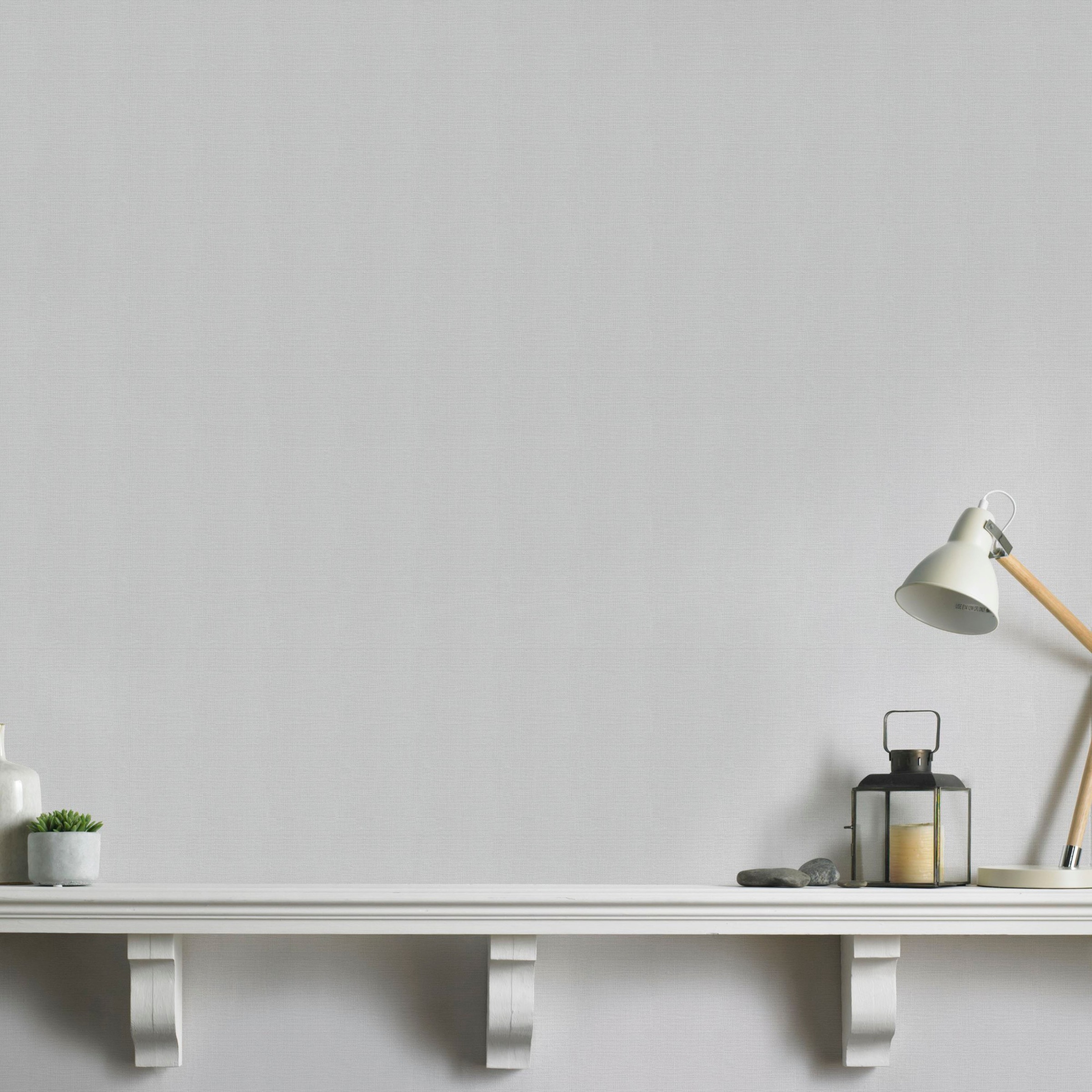 WOW Vliestapete »Stitch« animal print geprägt Weiß - 10m x 52cm