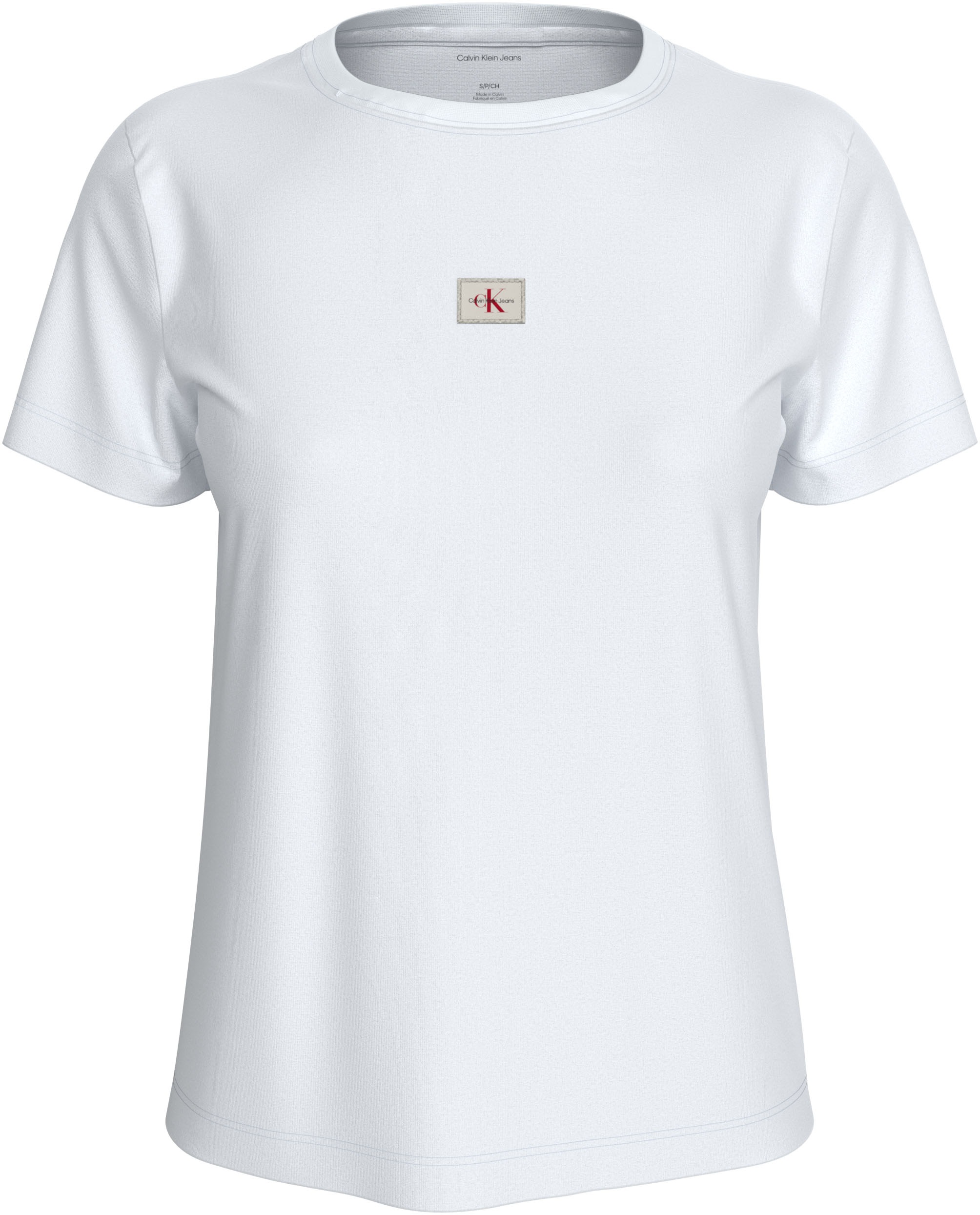 Calvin Klein Jeans T-Shirt Regular fit mit Rundhalsausschnitt