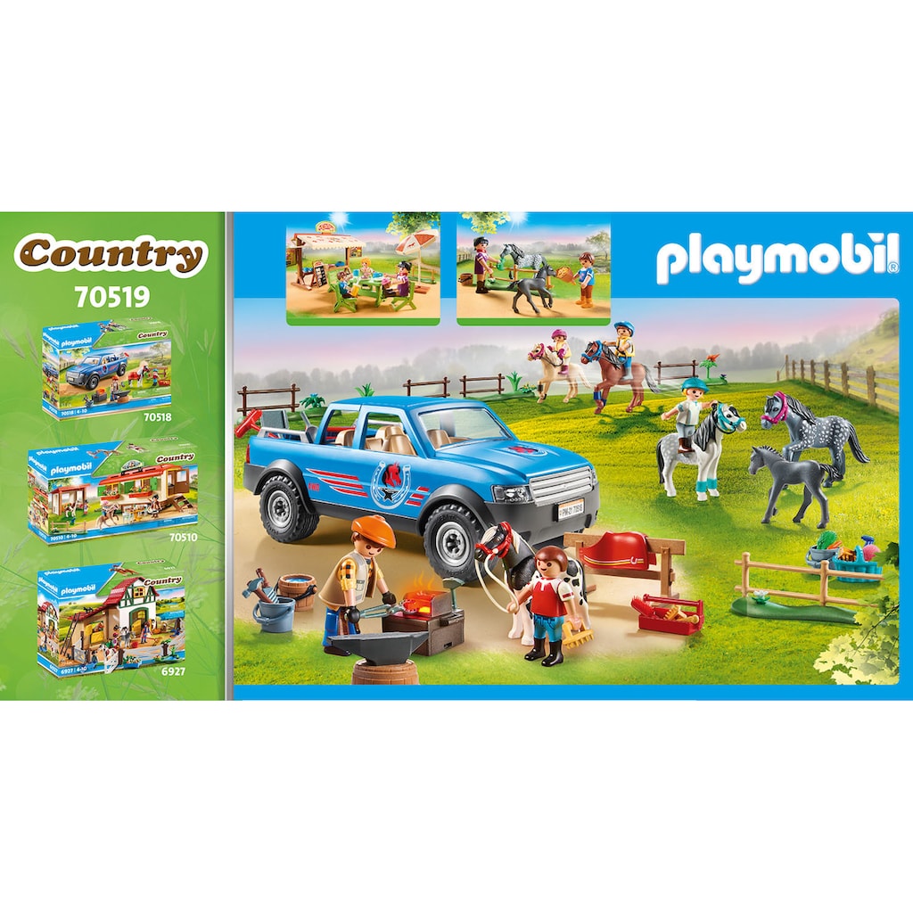 Playmobil® Konstruktions-Spielset »Pony-Café (70519), Country«, (77 St.)