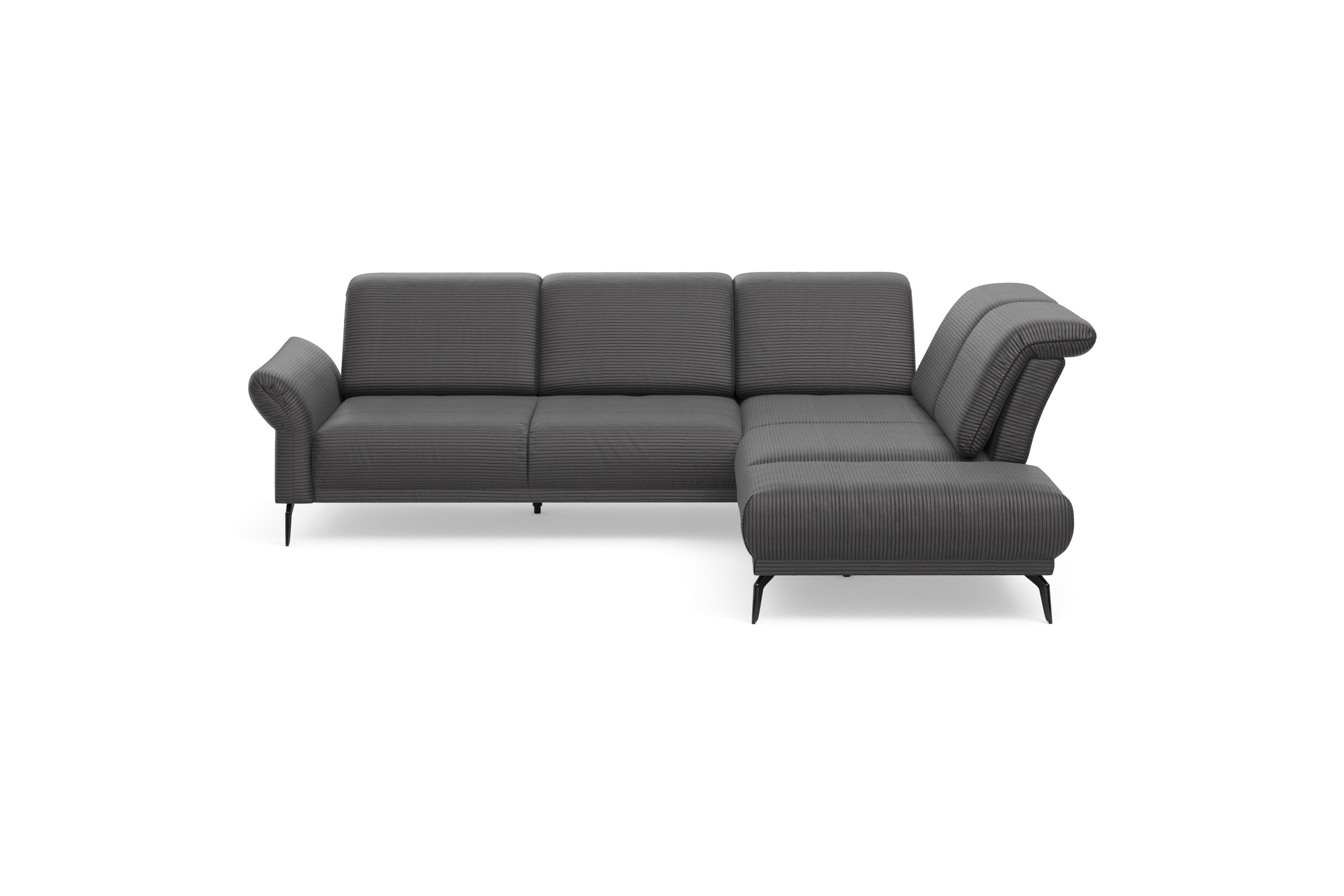 Home affaire Ecksofa »Coco L-Form« Sitztiefen-, Arm- und Kopfteilverstellun günstig online kaufen