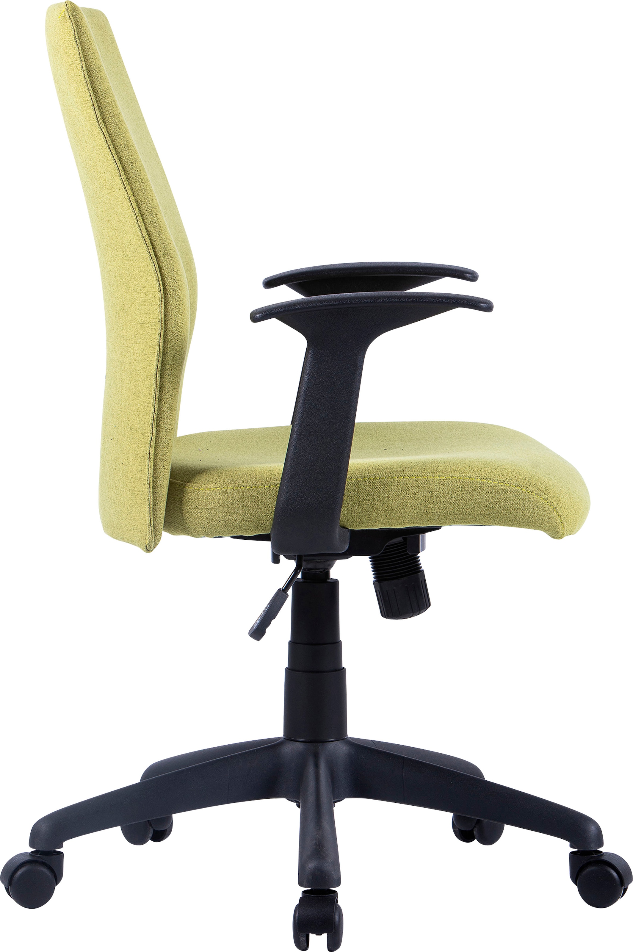byLIVING Bürostuhl »Rocket«, Webstoff, mit Webstoff oder modernem Cord Bezug, mit Wippmechanik