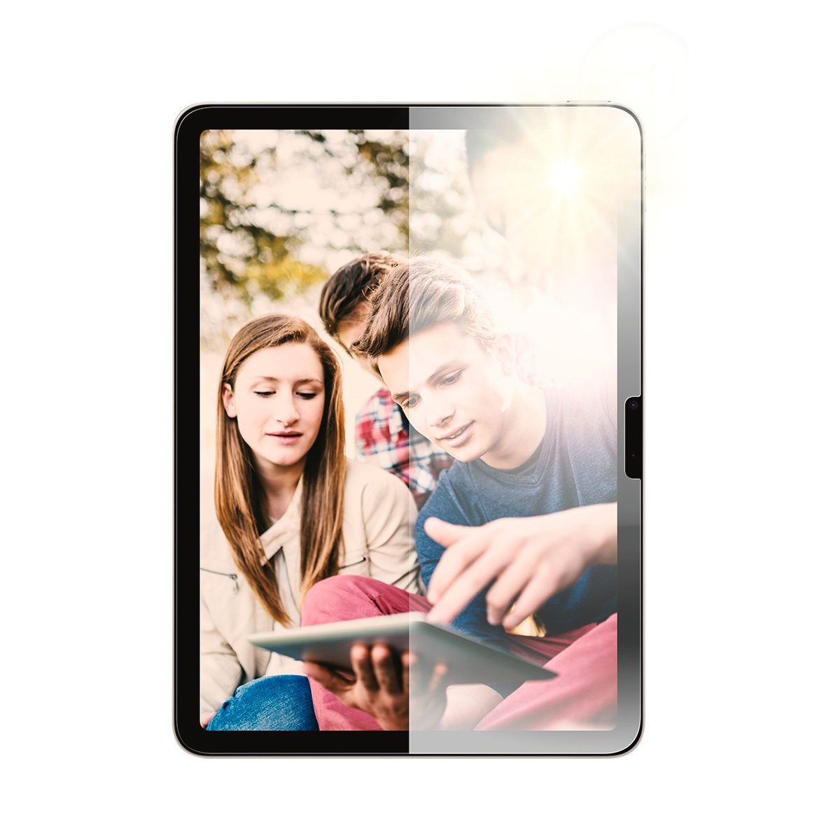 CARE by PanzerGlass Displayschutzglas »AntiReflective Protector« für Apple iPad Air 11" (2025) Displayschutzfolie, Schutzfolie, Bildschirmschutz, kratz- & stoßfest