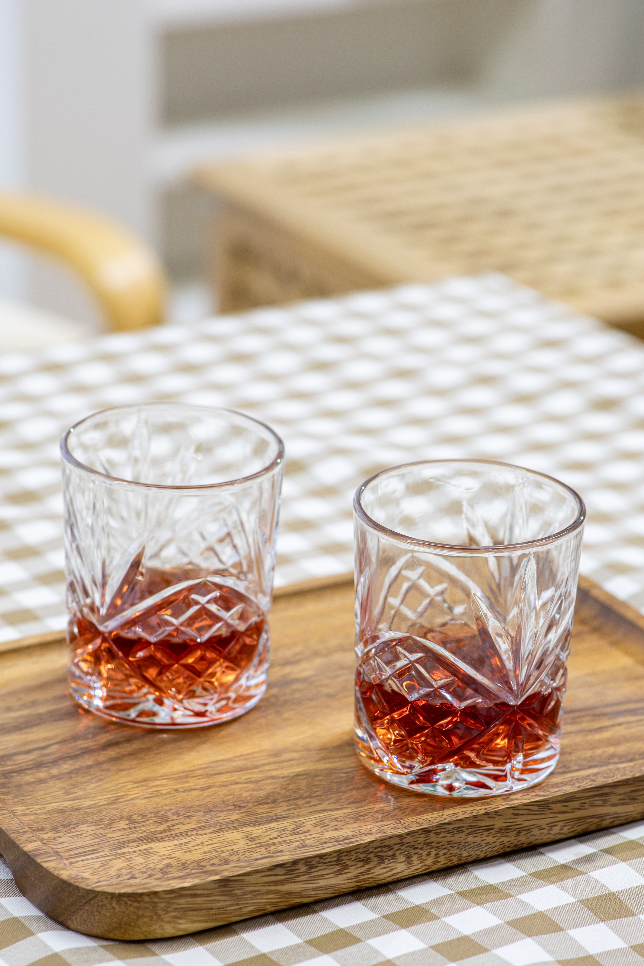 ECHTWERK Whiskyglas »Tumbler Set ca. 330ml« mit Schliffoptik und Reliefstru günstig online kaufen