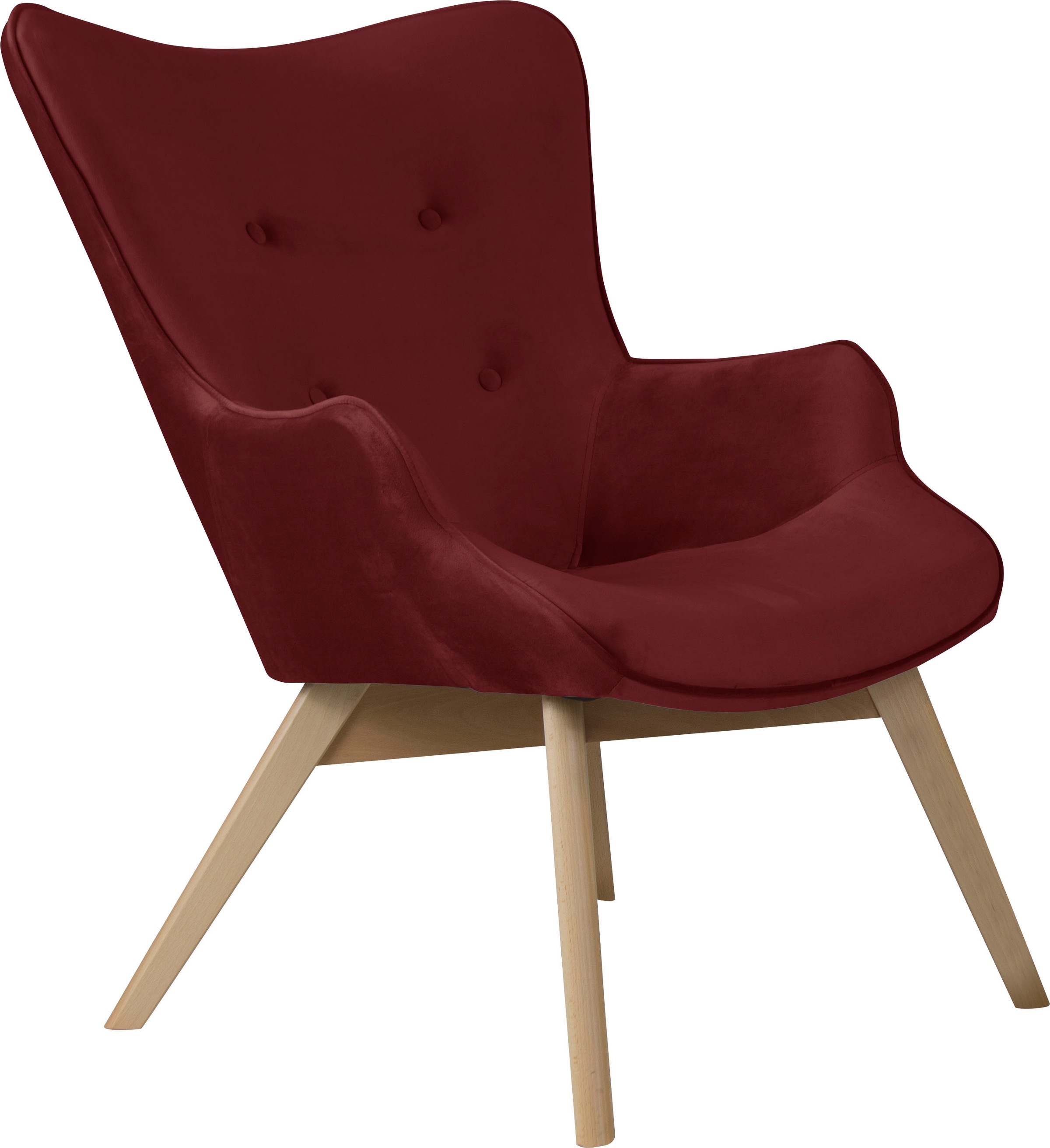 Home affaire Sessel »Nicko« wahlweise mit und ohne Hocker günstig online kaufen