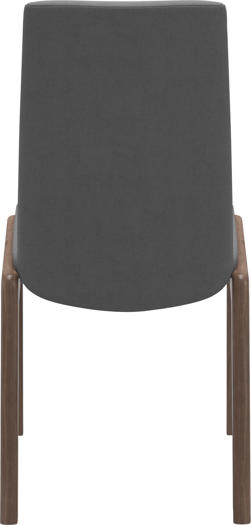 Stressless® Polsterstuhl »Laurel«, Microfaser DINAMICA, Low Back, Größe M, mit abgerundeten Beinen in Walnuss